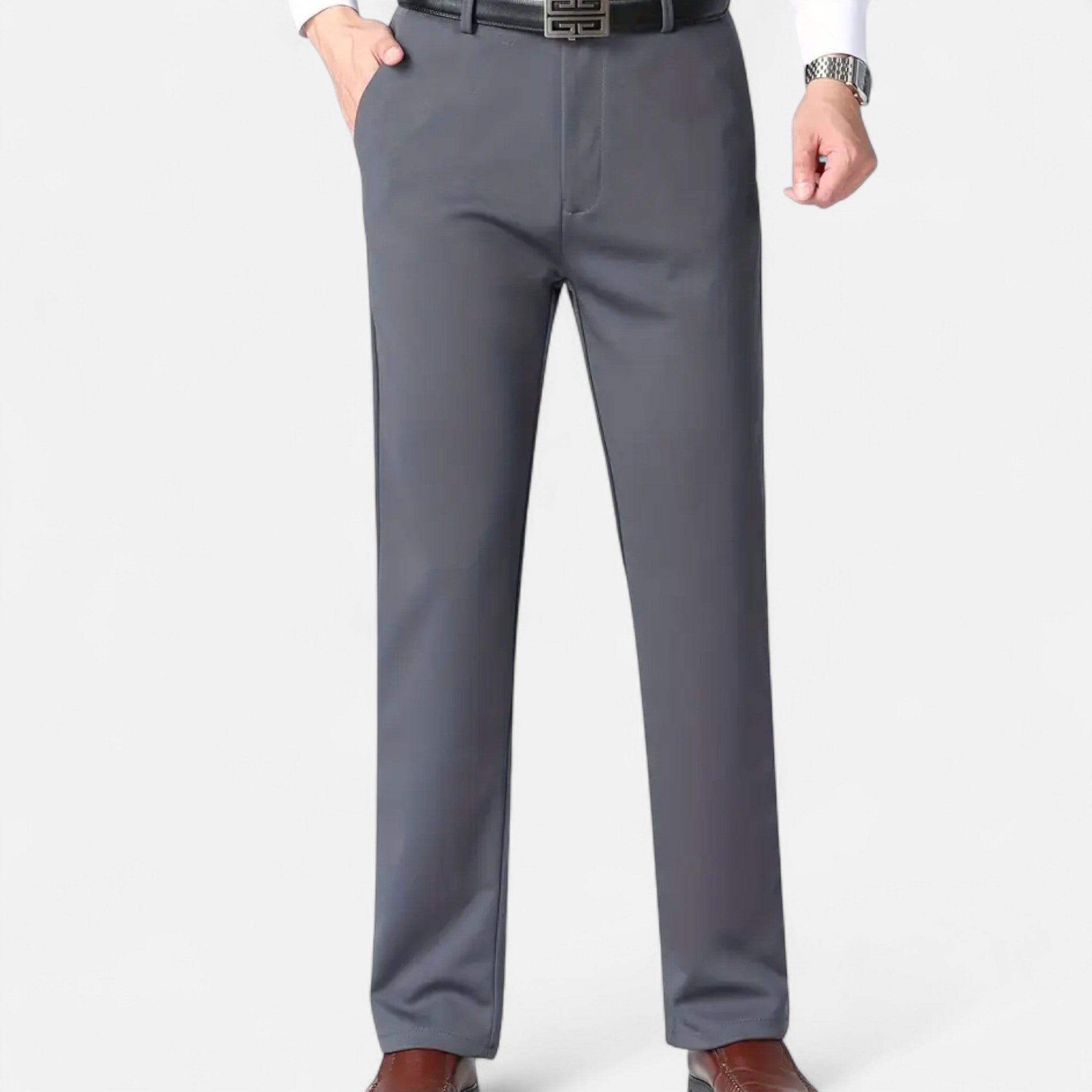Zeyliah | Men’s Classic Stretch Dress Trousers