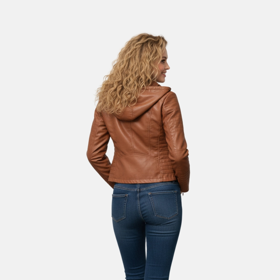 Amelia Women’s Two Piece Jacket with Detachable Hood and Pockets