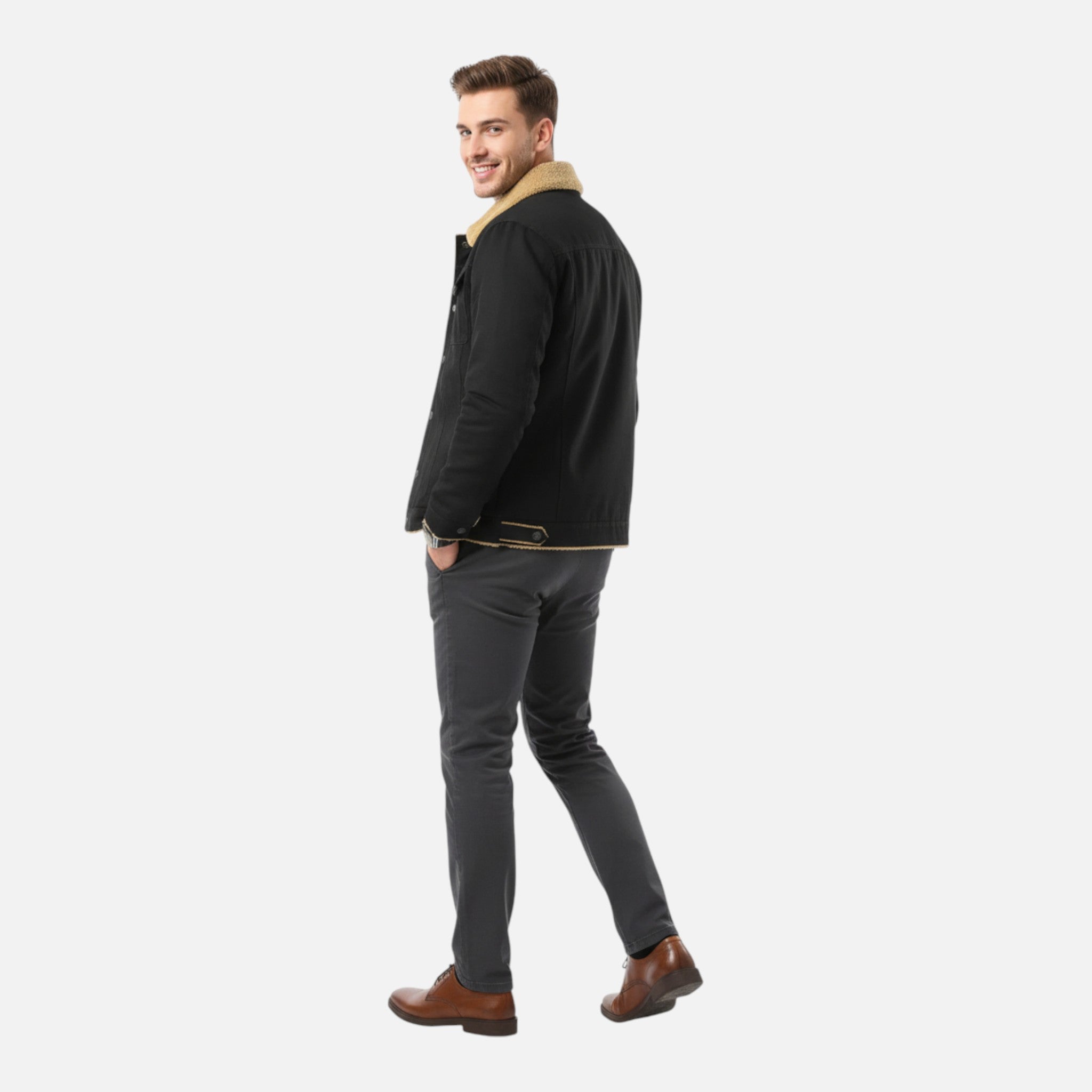Zeyliah | Men’s Casual Fleece Jacket