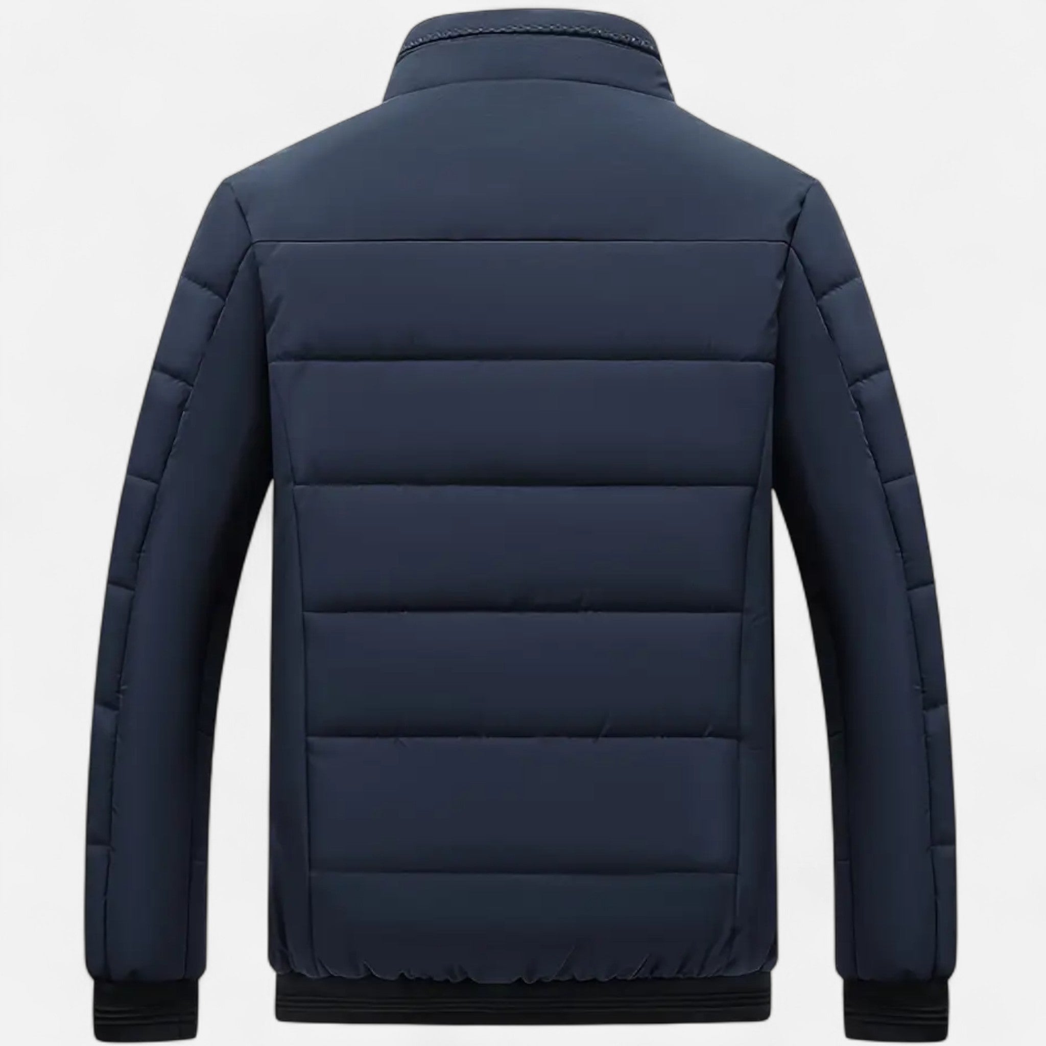 Zeyliah | Men’s Polyester Jacket with Stand Collar