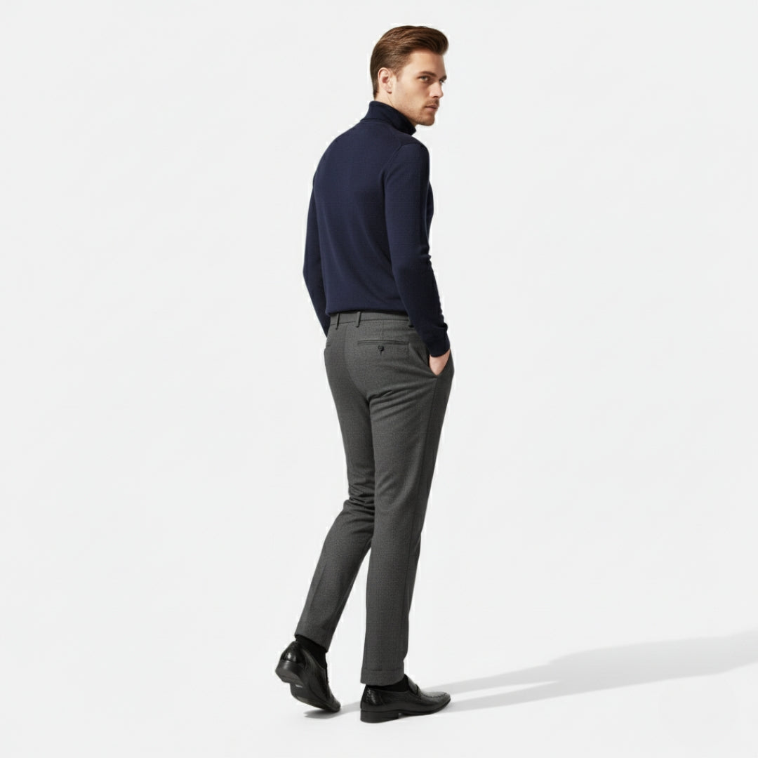 Zeyliah | Men’s Oxford Loafers with Metallic Emblem