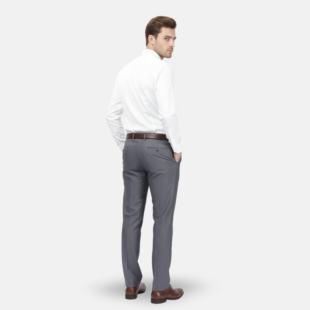 Zeyliah | Men’s Classic Solid Dress Trousers