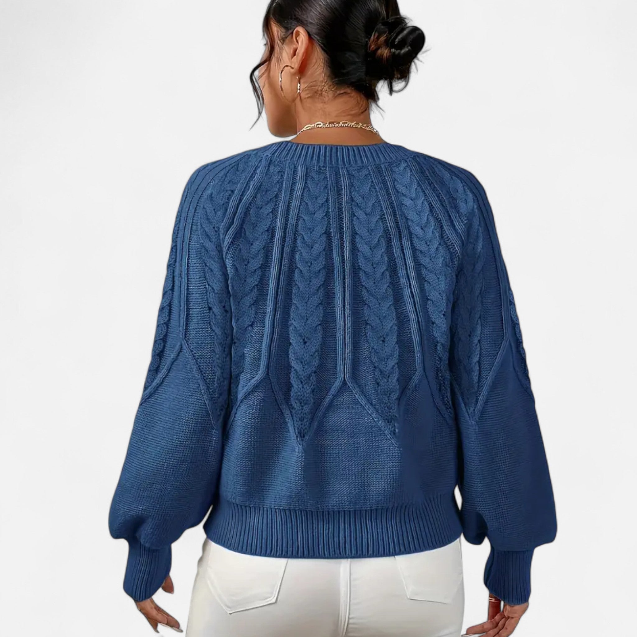 Zeyliah | Women’s Pullover Sweater with Round Neck