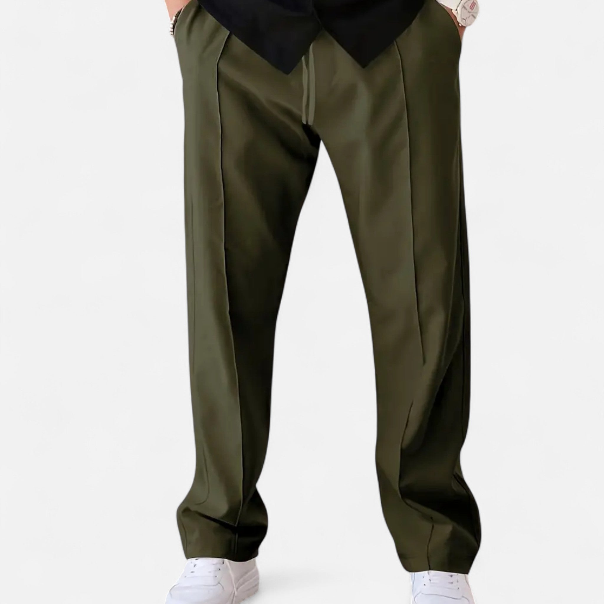 Zeyliah | Men’s Business Trousers with Adjustable Waist