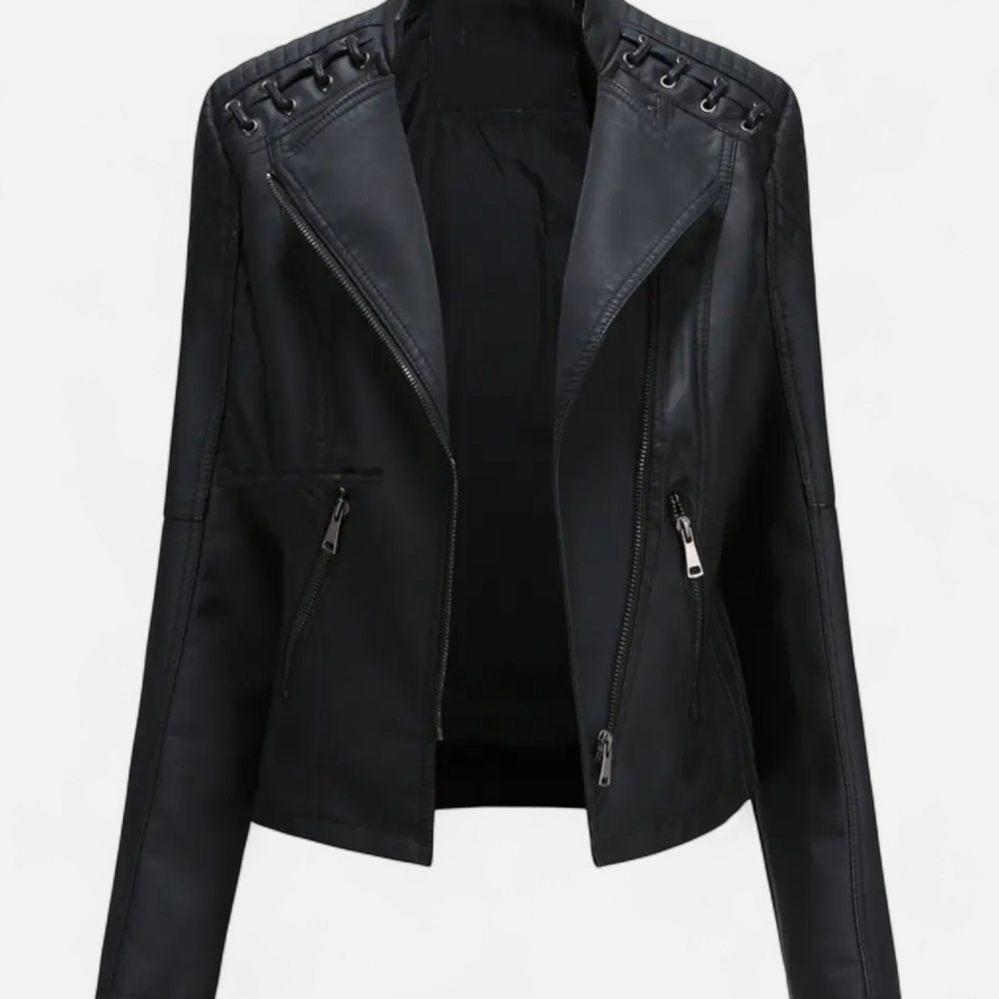 Zeyliah | Women’s Short Jacket with Stand Collar