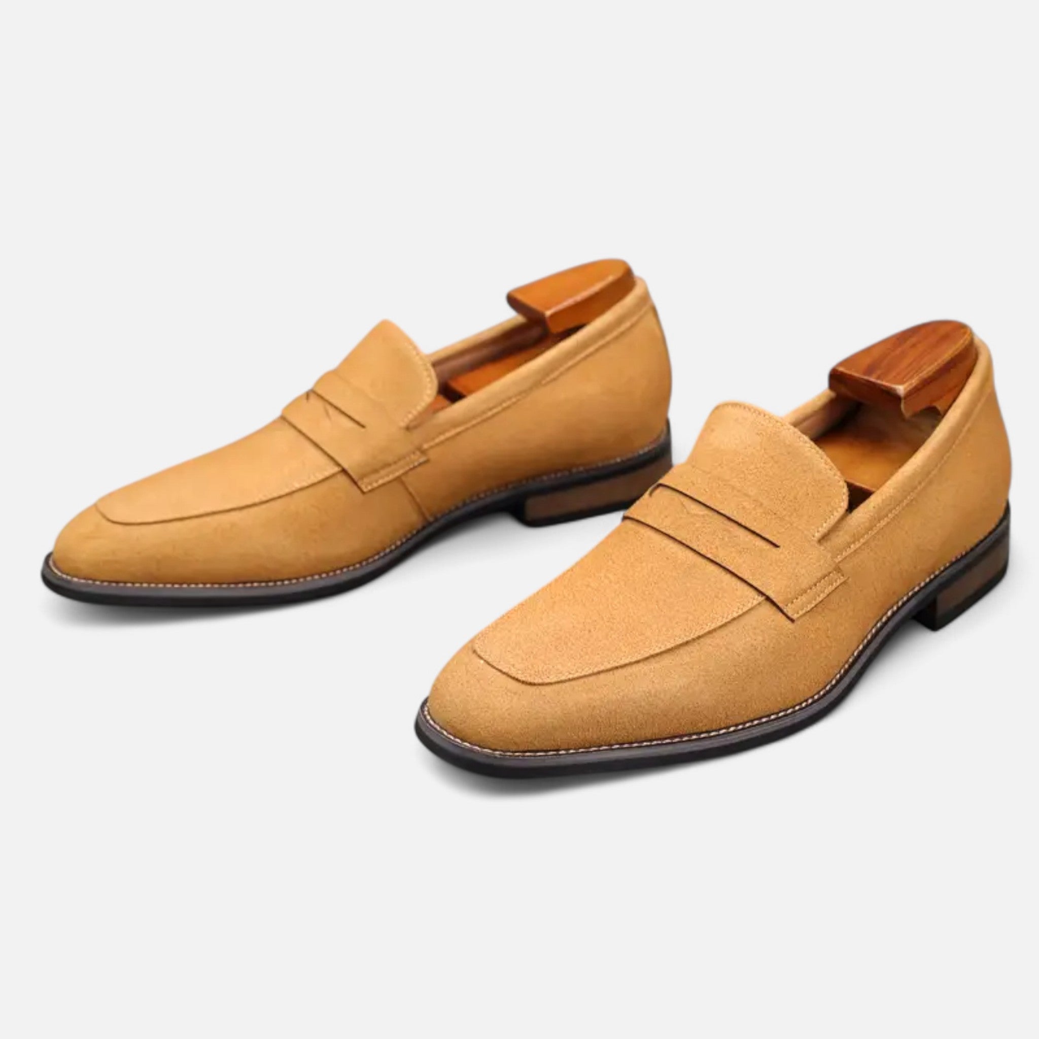 Zeyliah | Men’s Cowhide Slip-On Loafers