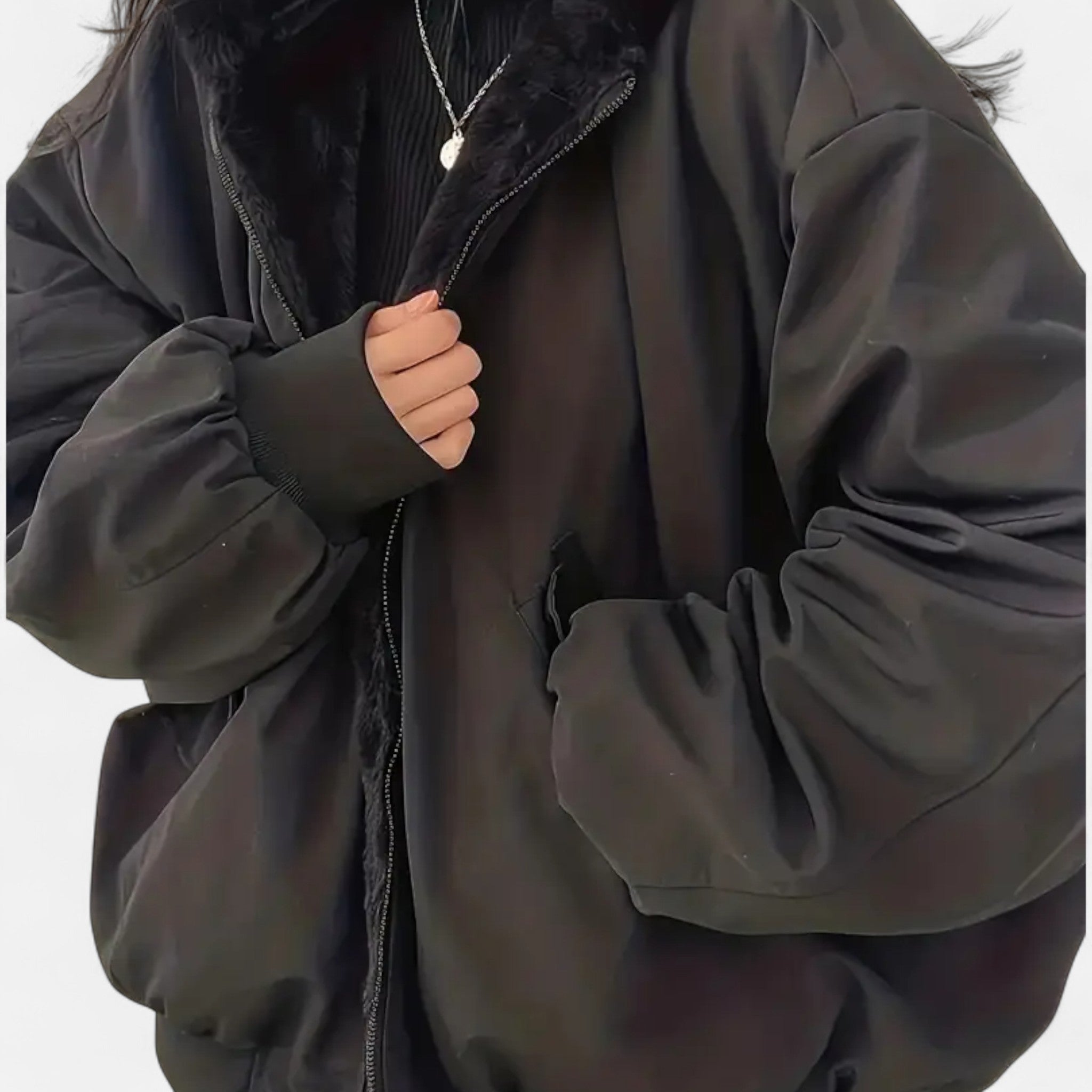 Zeyliah | Women’s Polyester Bomber Jacket