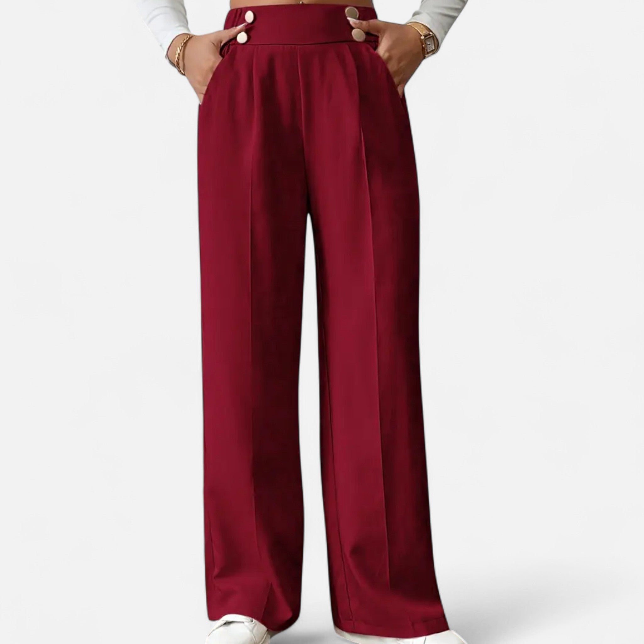 Zeyliah | Women’s High-Waist Wide-Leg Pants