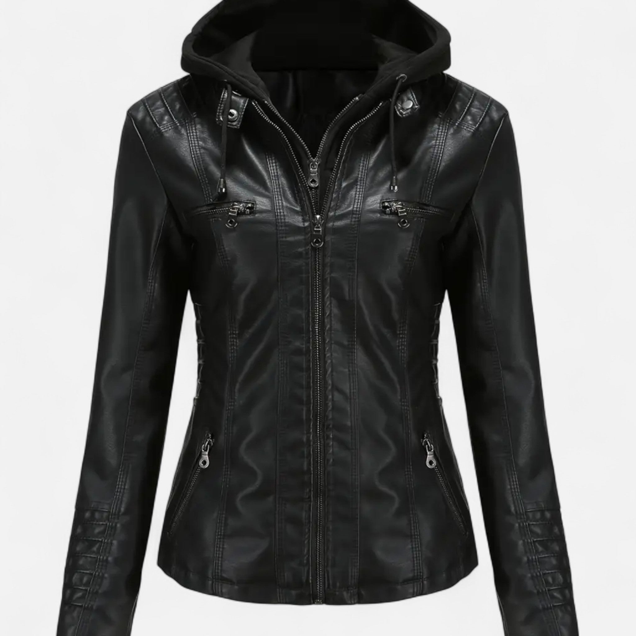 Amelia Women’s Two Piece Jacket with Detachable Hood and Pockets