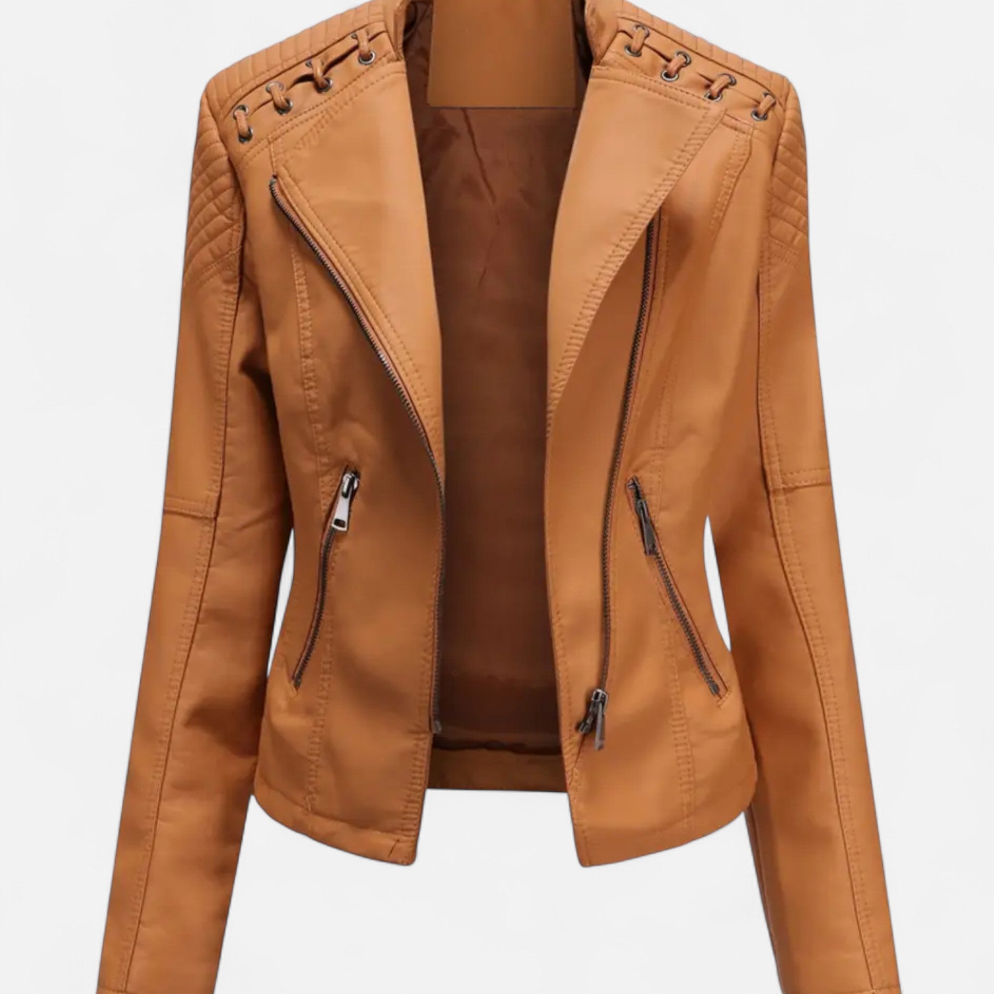 Zeyliah | Women’s Short Jacket with Stand Collar