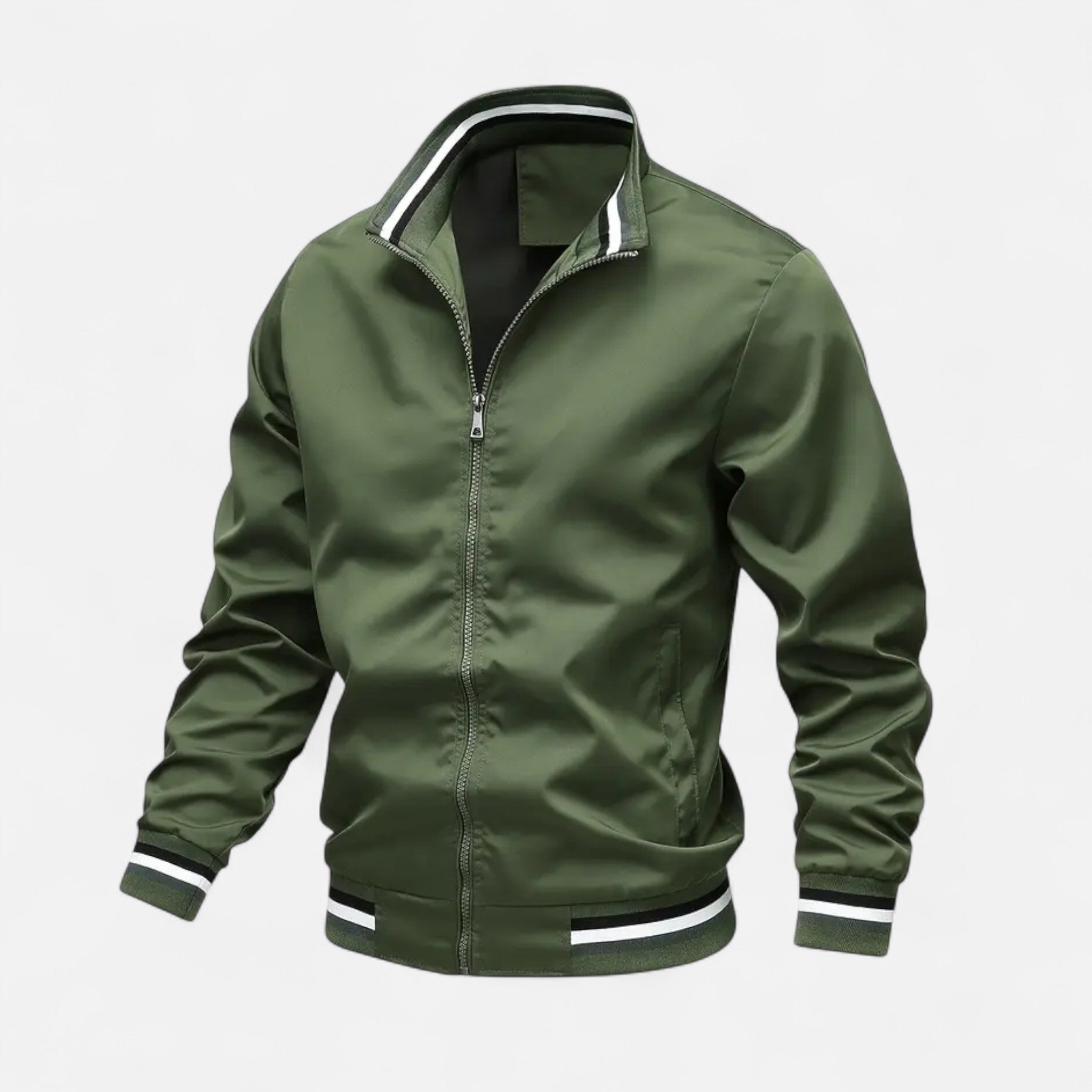 Zeyliah | Men’s Zip-Up Bomber Jacket