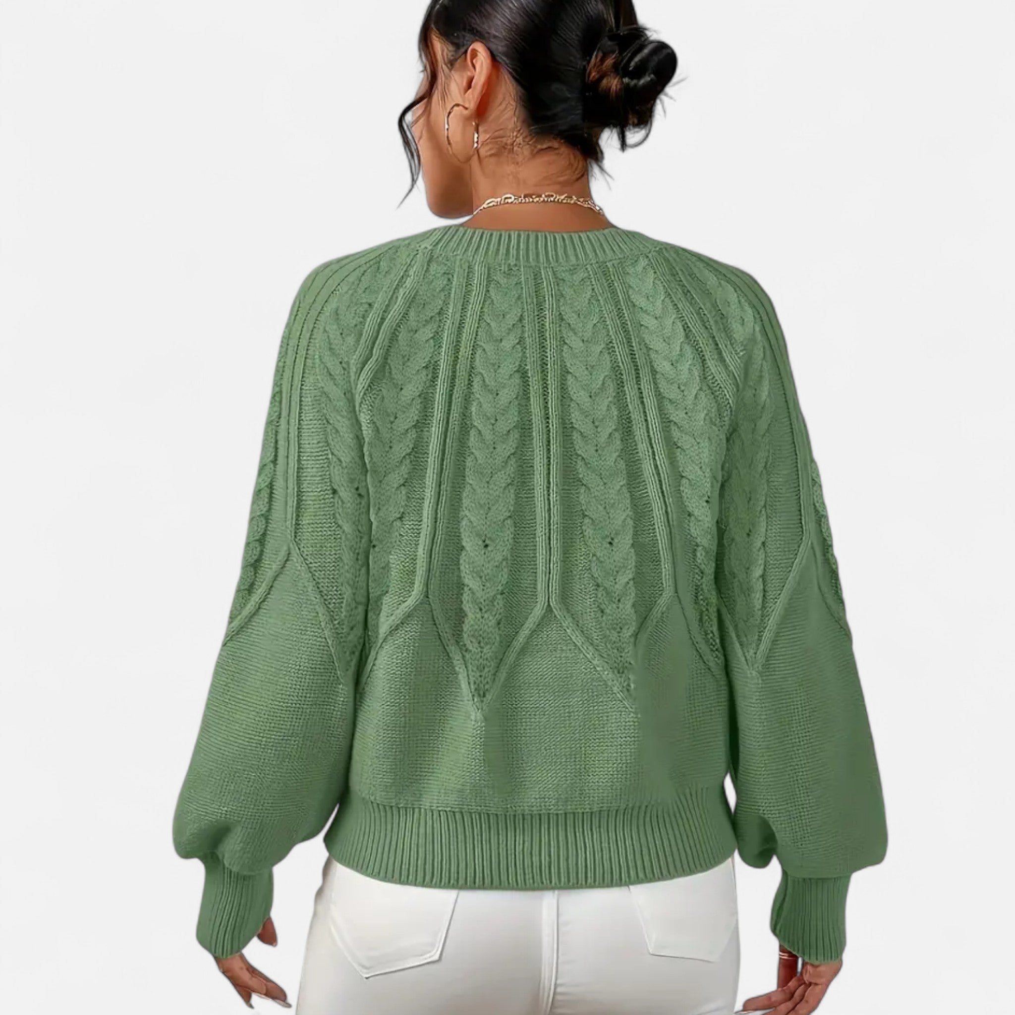 Zeyliah | Women’s Pullover Sweater with Round Neck