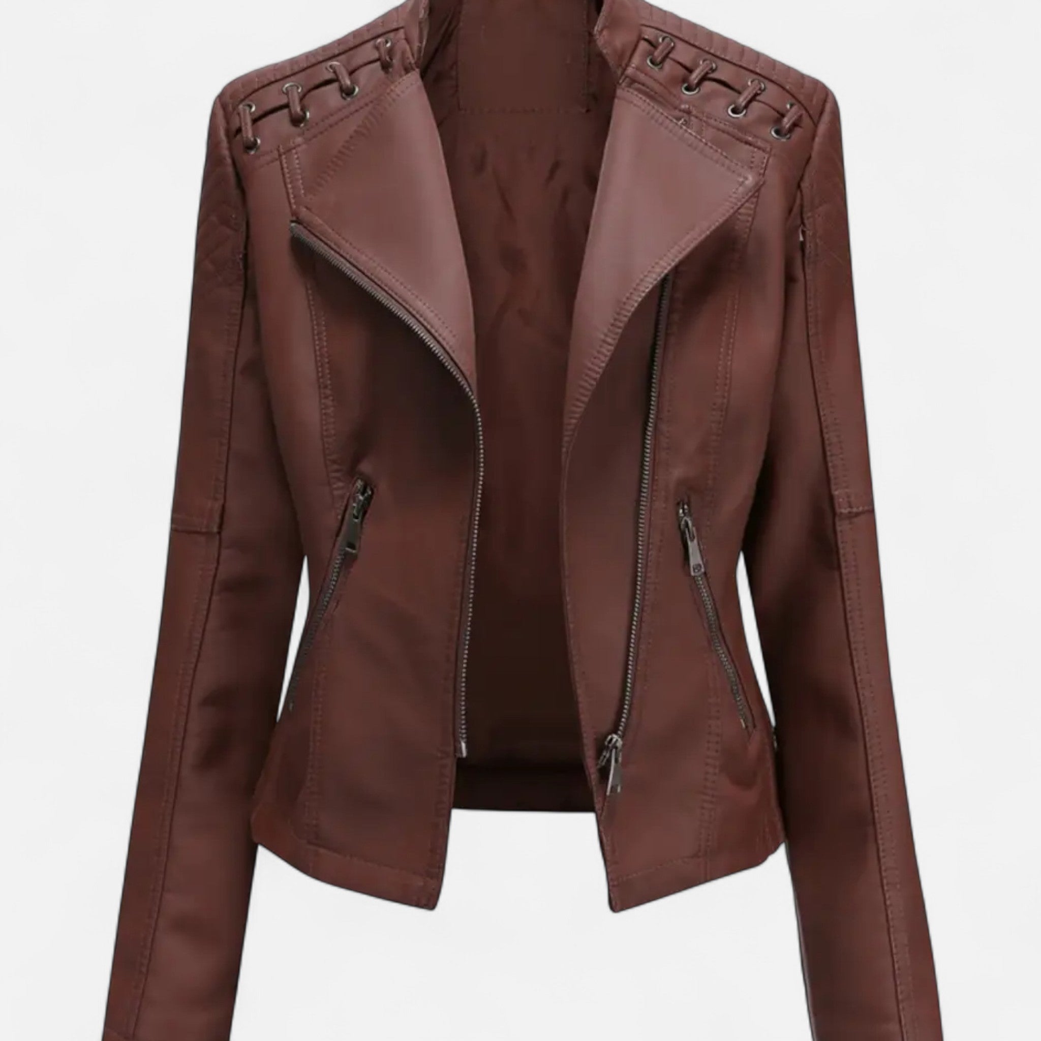 Zeyliah | Women’s Short Jacket with Stand Collar