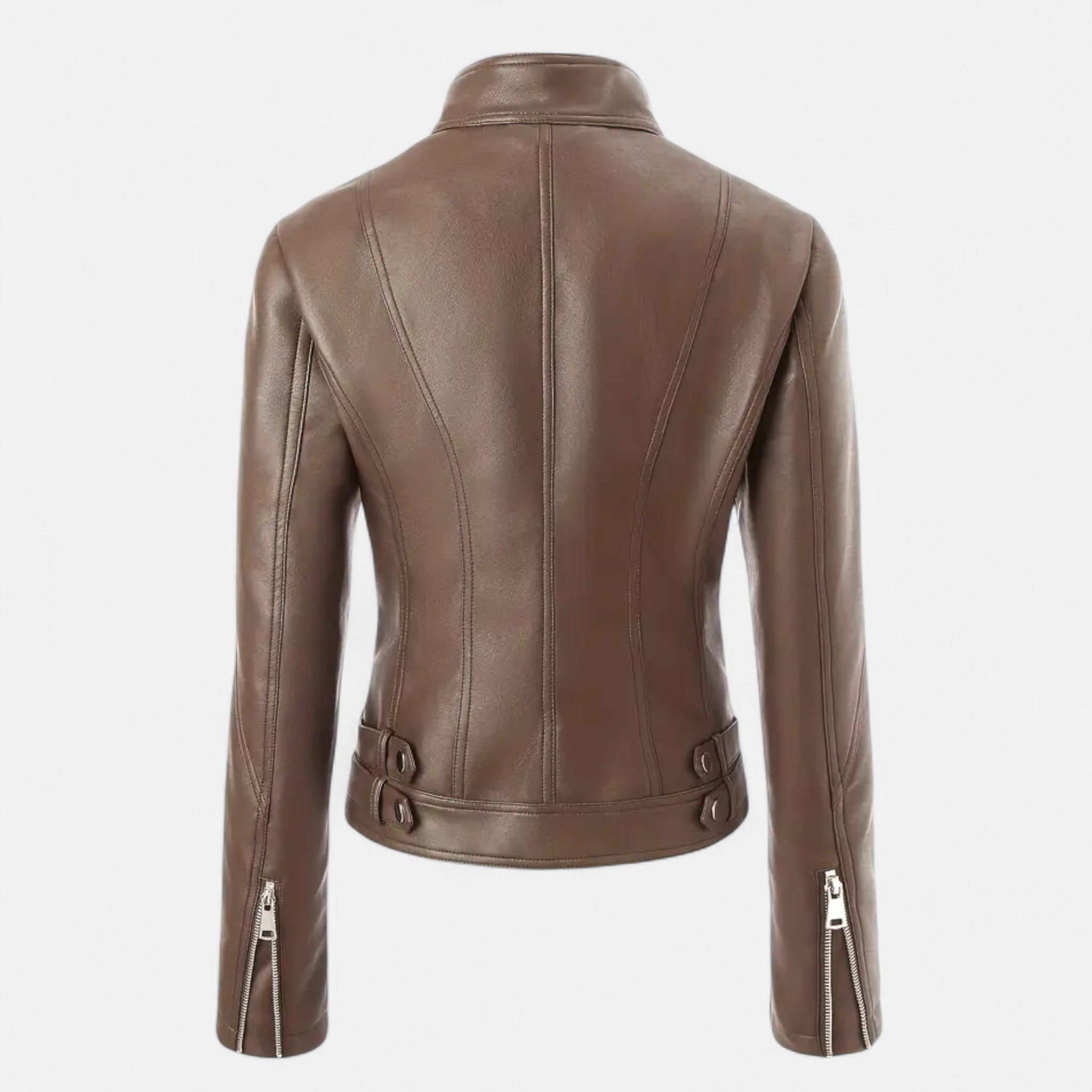 Zeyliah | Women’s Zip-Up Motorcycle Jacket
