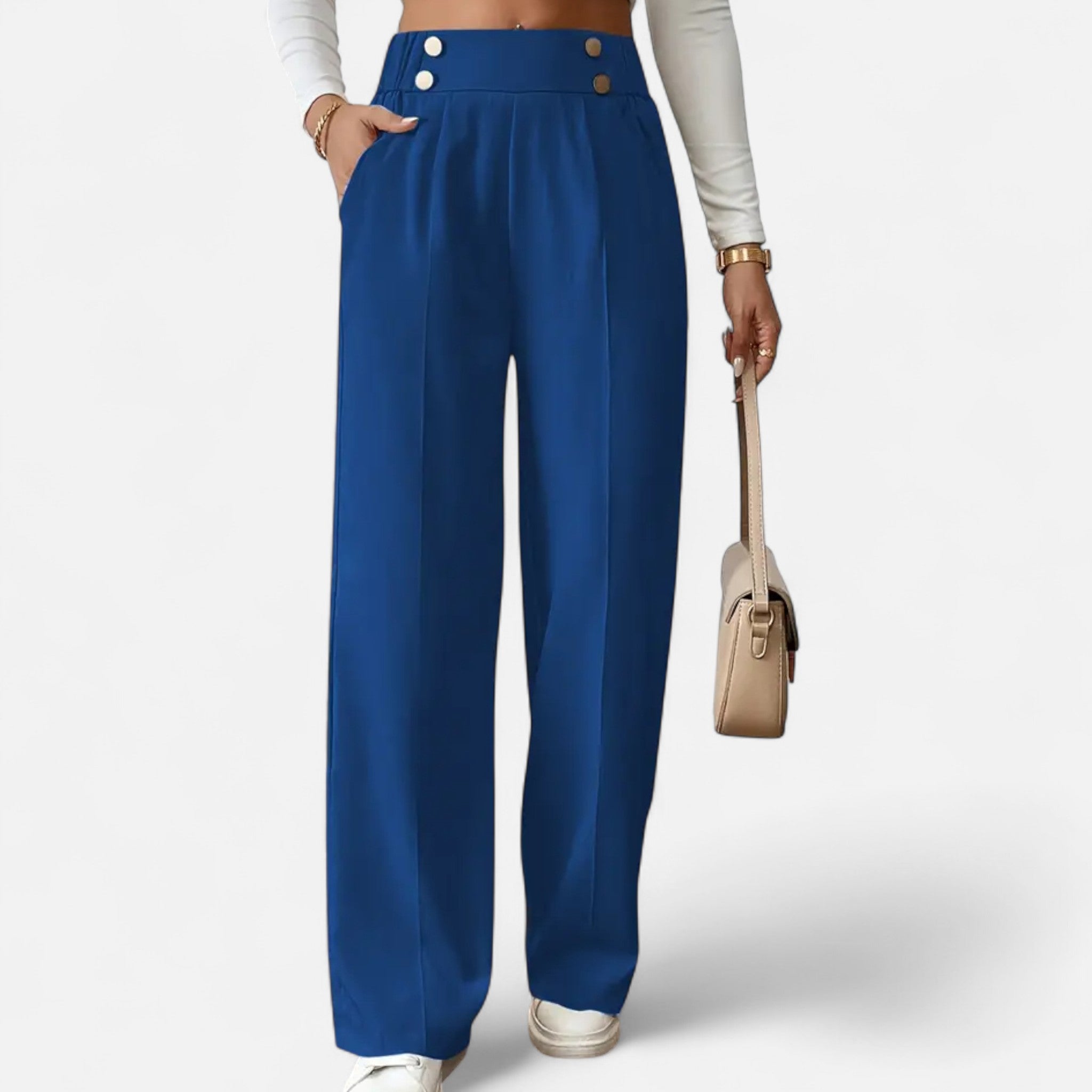 Zeyliah | Women’s High-Waist Wide-Leg Pants