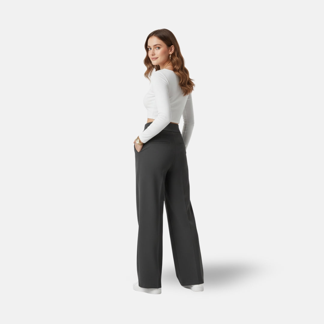 Zeyliah | Women’s High-Waist Wide-Leg Pants