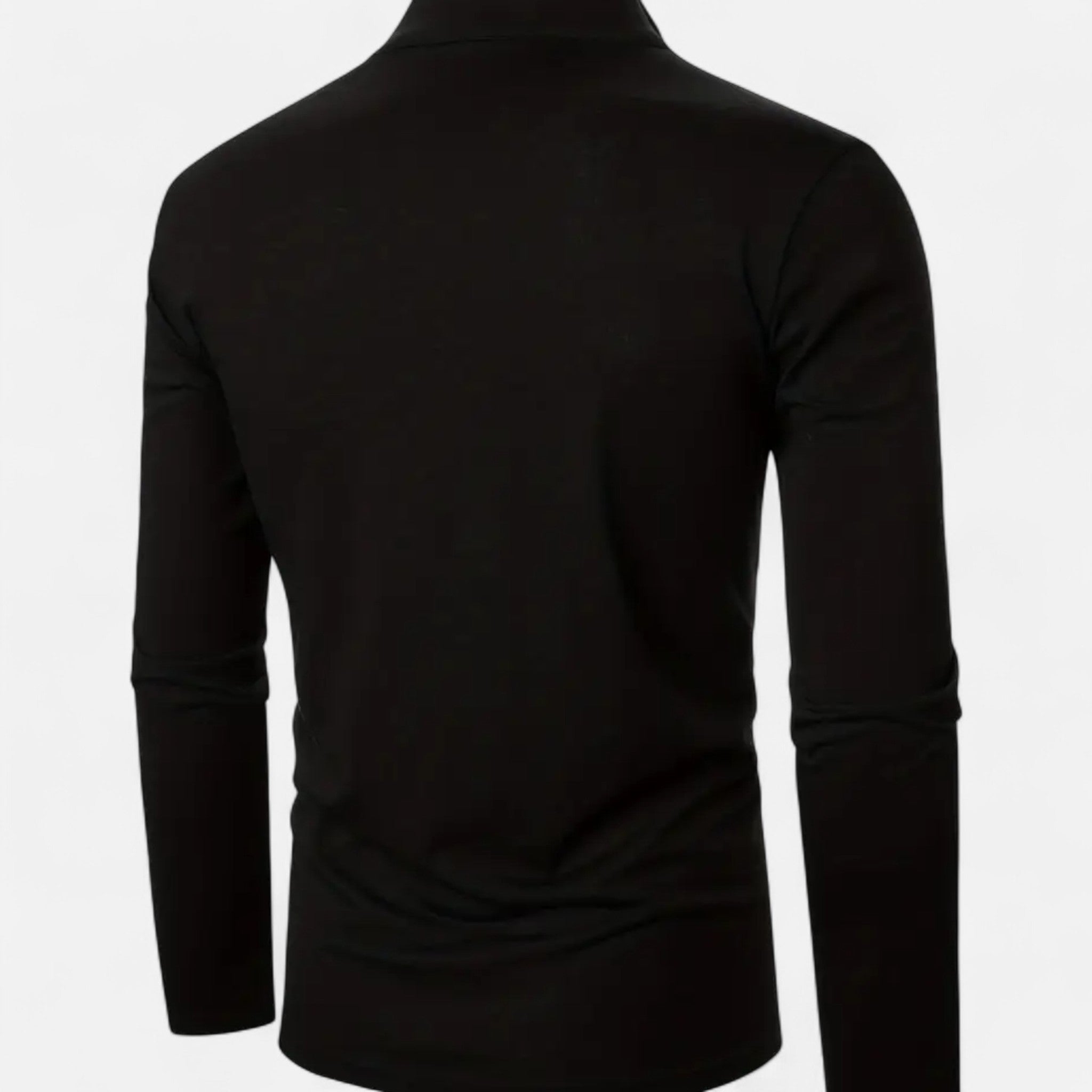Zeyliah | Men’s Half-Zip Colour Block Shirt