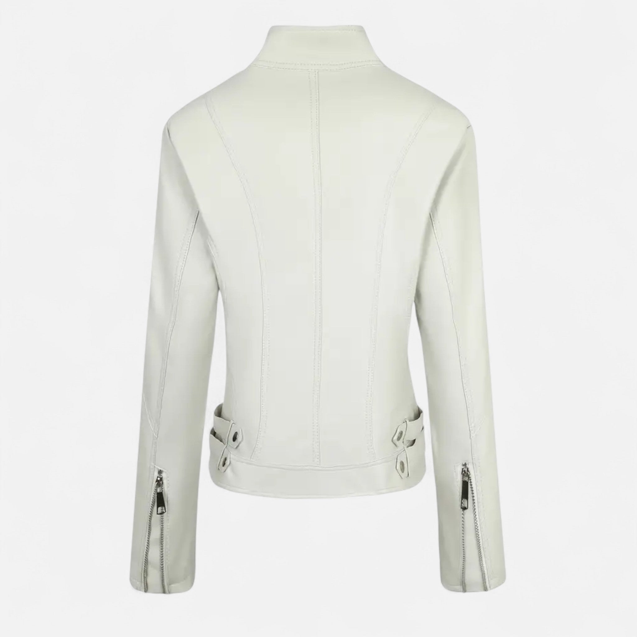 Zeyliah | Women’s Zip-Up Motorcycle Jacket