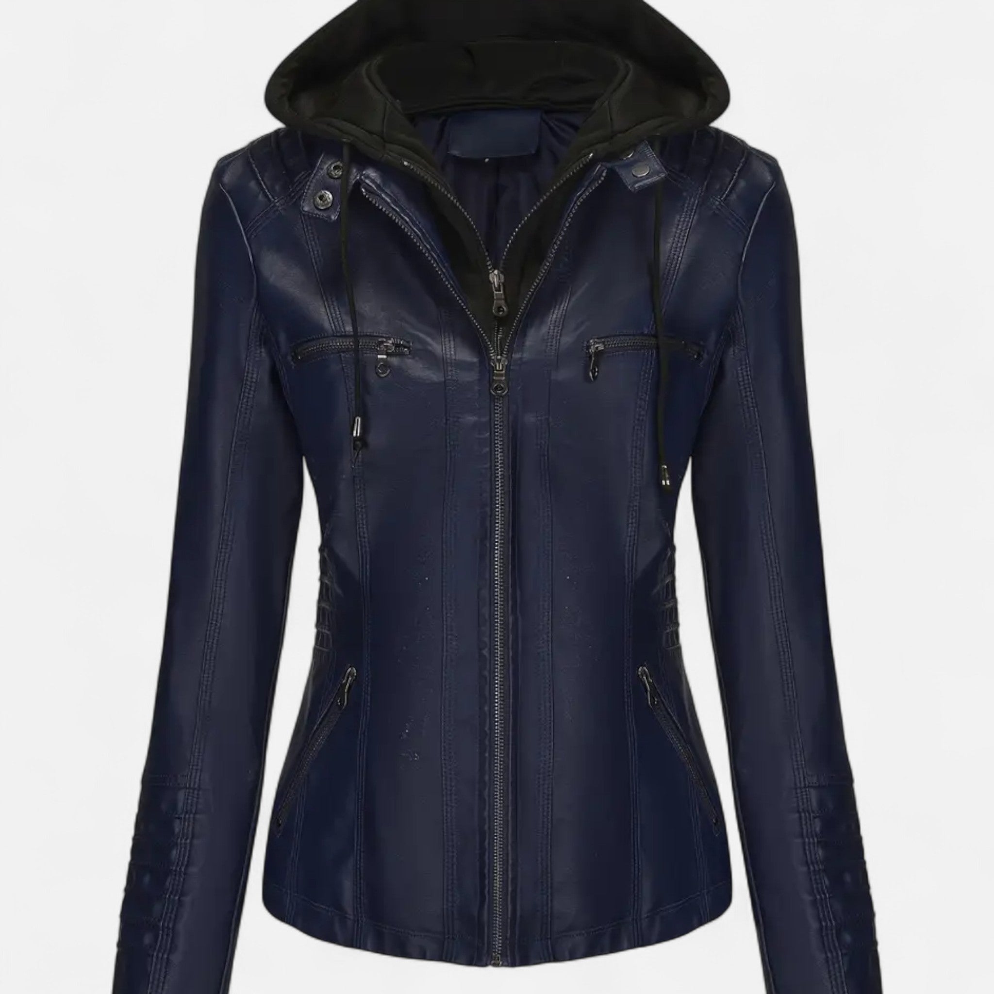 Amelia Women’s Two Piece Jacket with Detachable Hood and Pockets