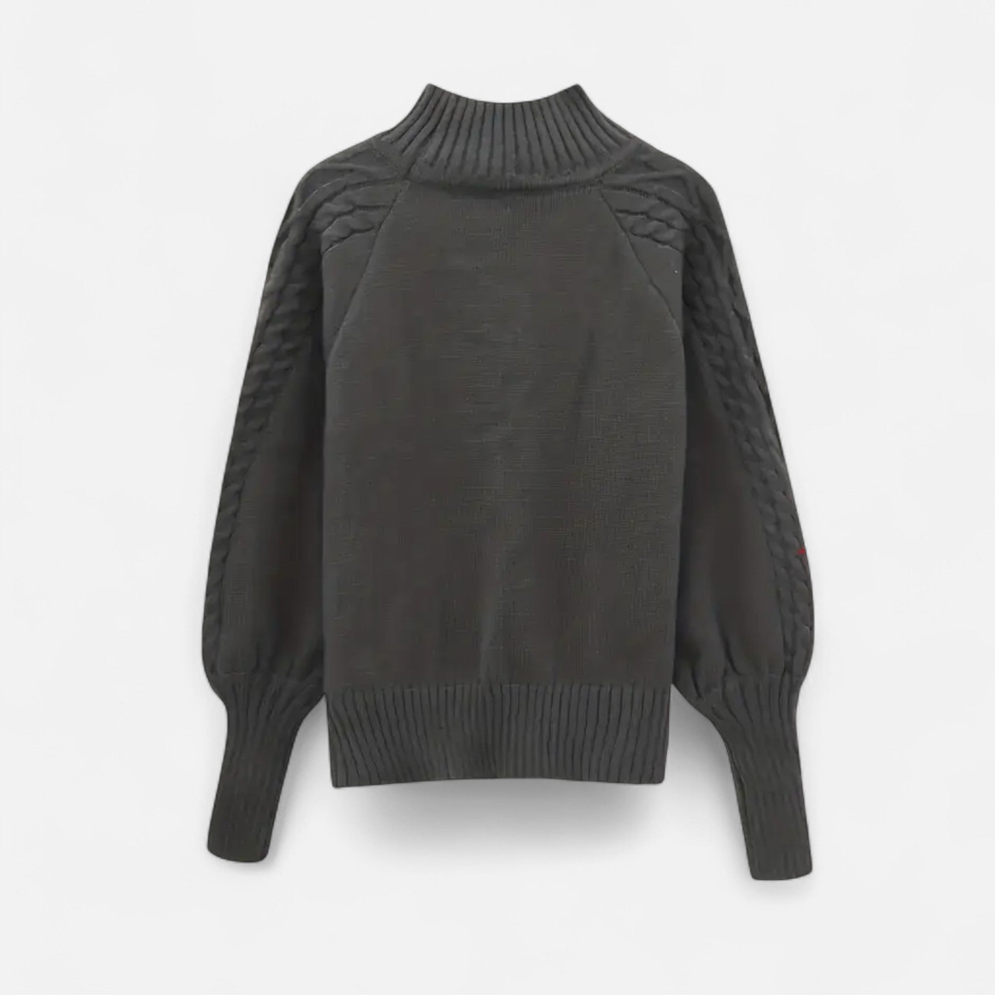 Zeyliah | Women’s Casual Knit Sweater with Half-High Collar