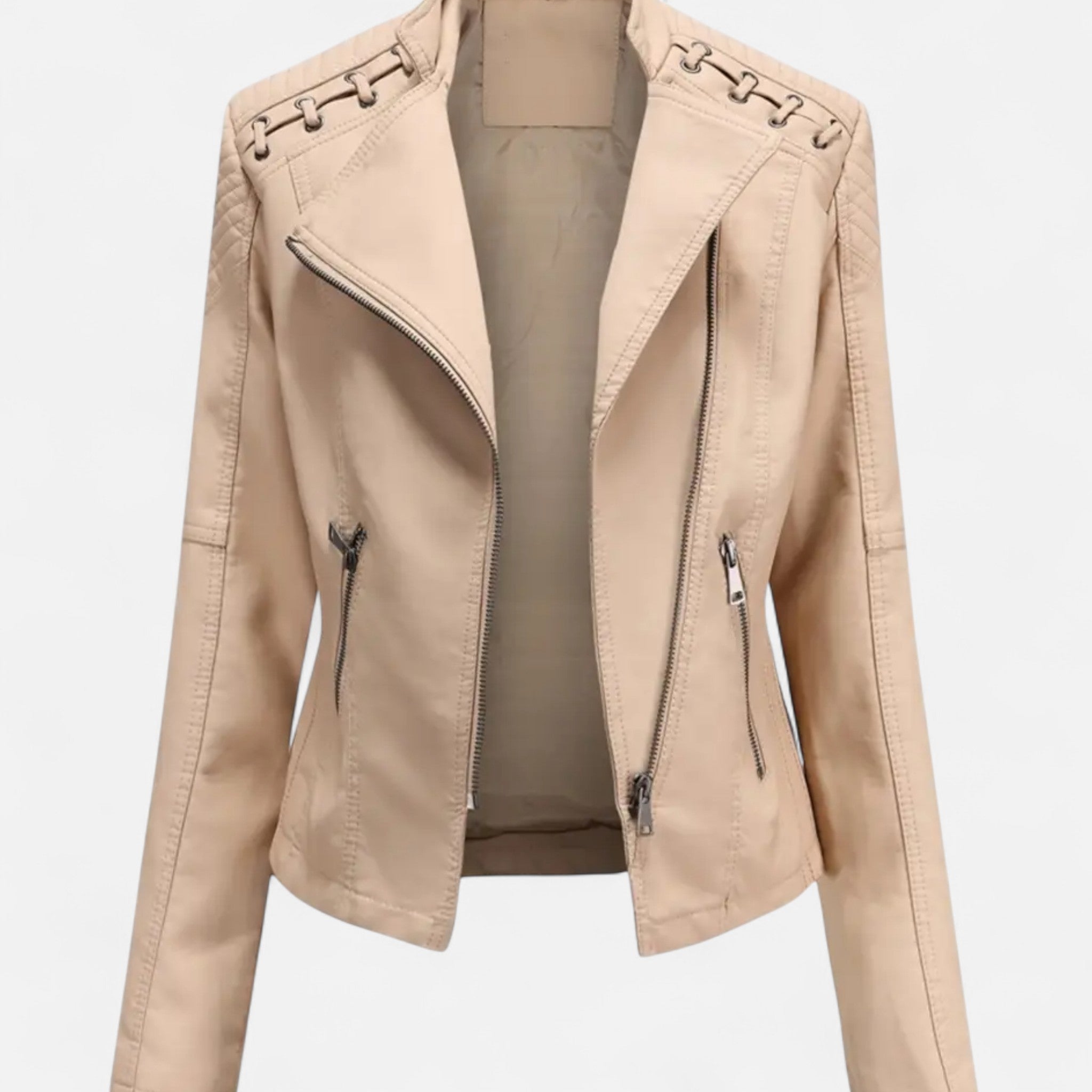 Zeyliah | Women’s Short Jacket with Stand Collar