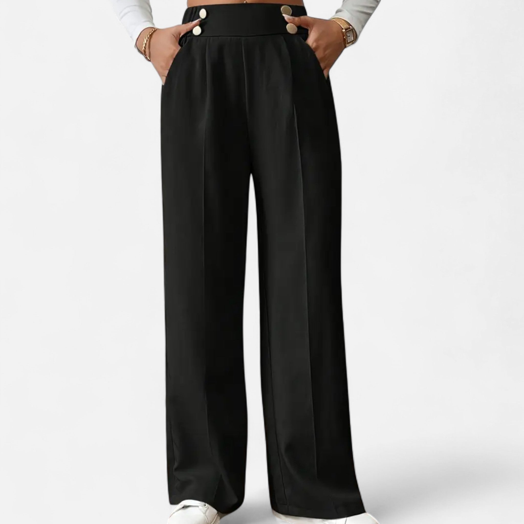 Zeyliah | Women’s High-Waist Wide-Leg Pants