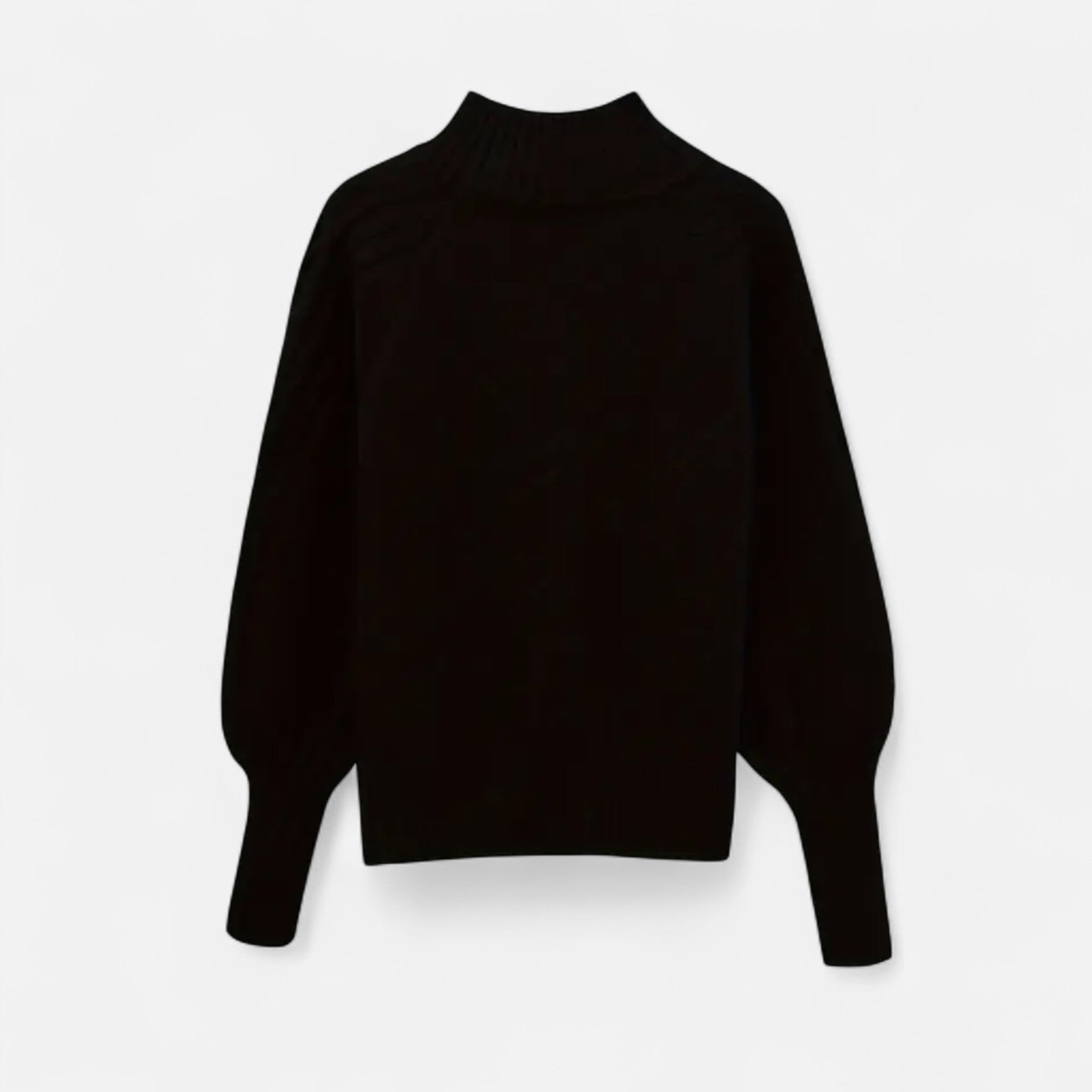 Zeyliah | Women’s Casual Knit Sweater with Half-High Collar