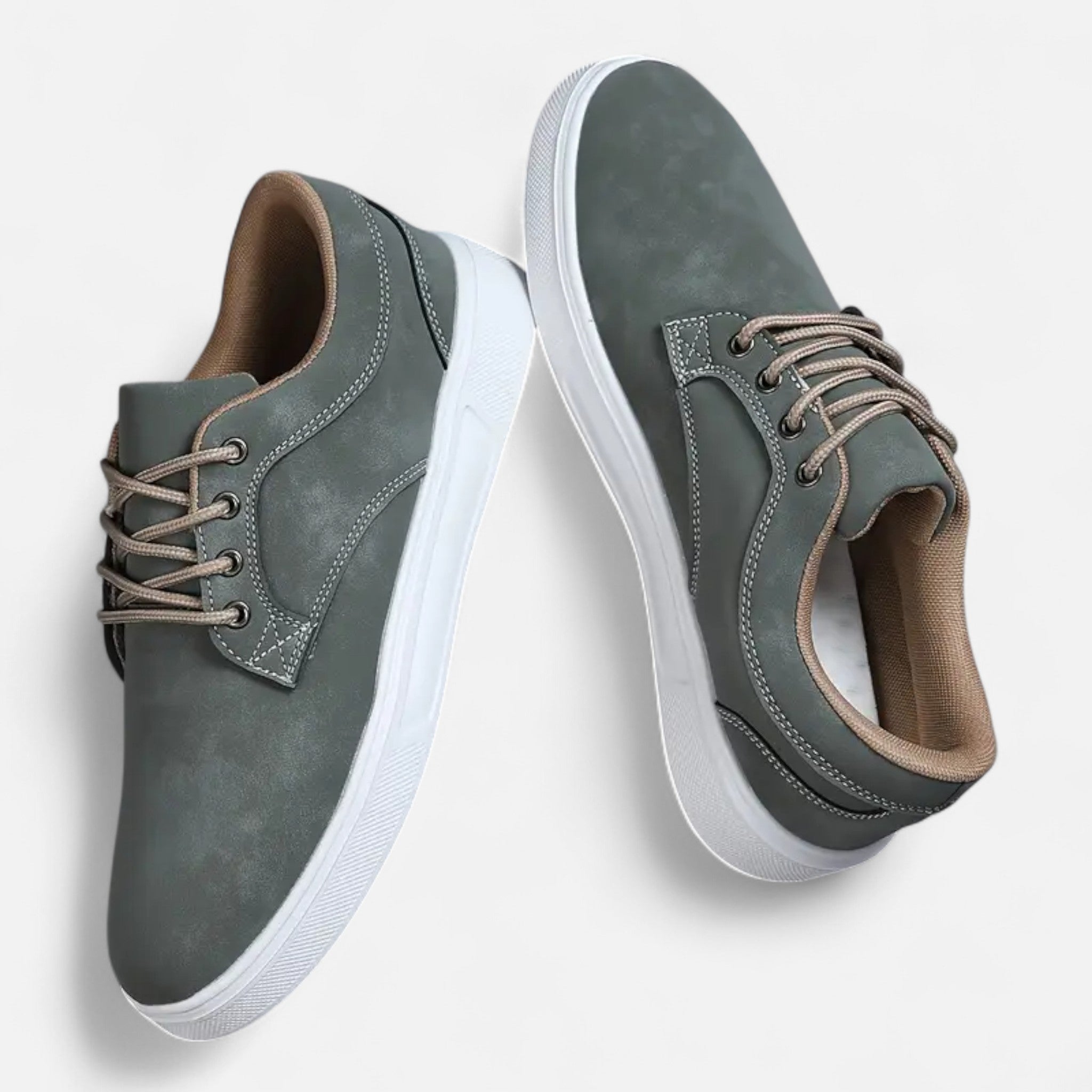 Zeyliah | Men’s Lace-Up Sneakers with EVA Sole