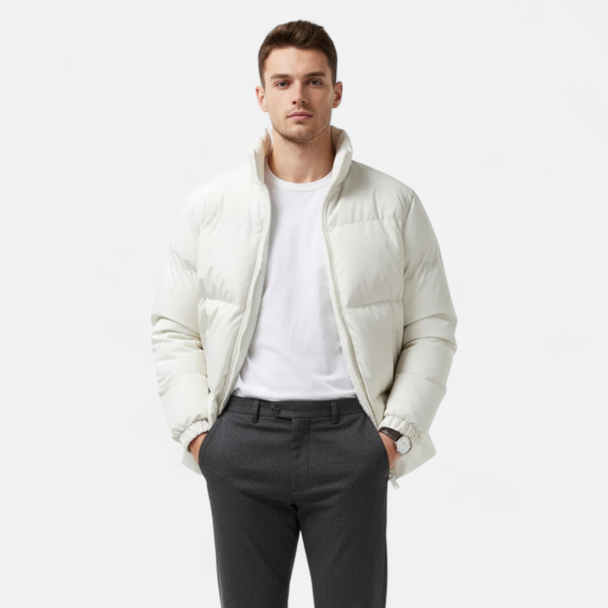 Zeyliah | Men’s Casual Zip-Up Jacket