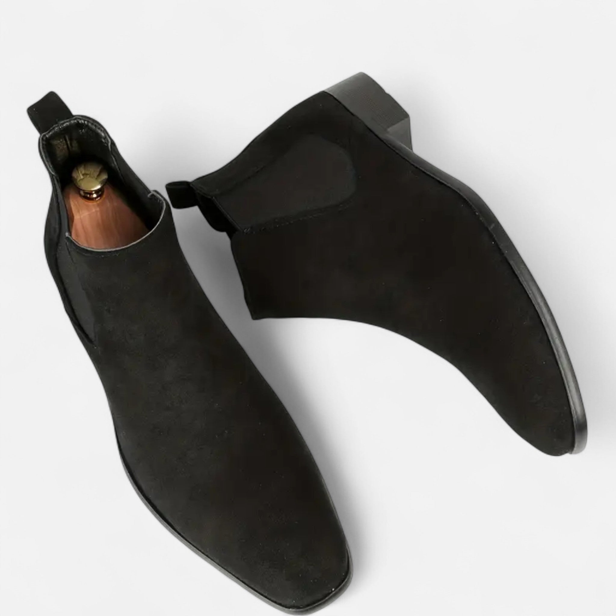 Zeyliah | Men’s Slip-On Ankle Boots with Non-Slip Sole