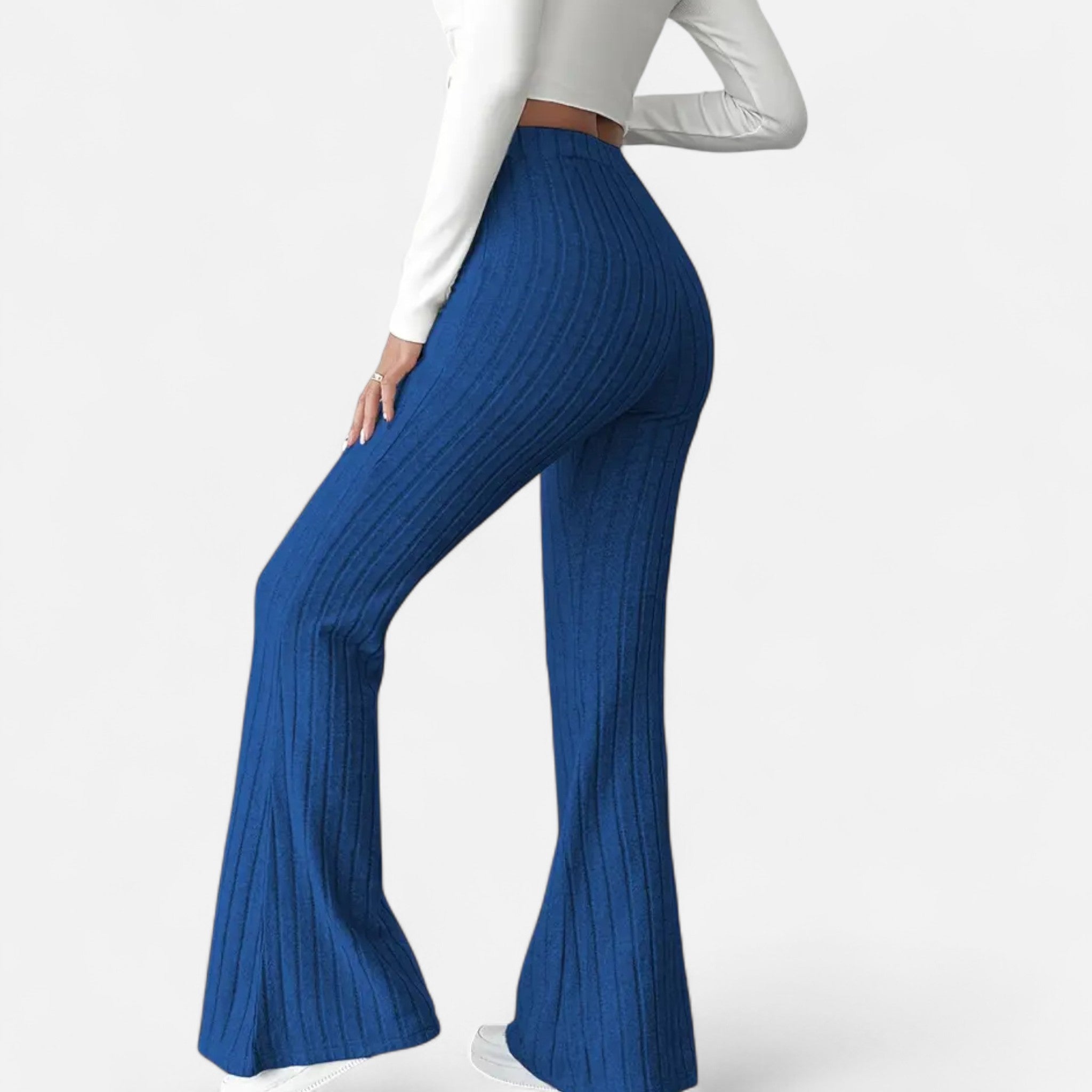 Zeyliah | Women’s Stretchy Flared Pants with High Waist