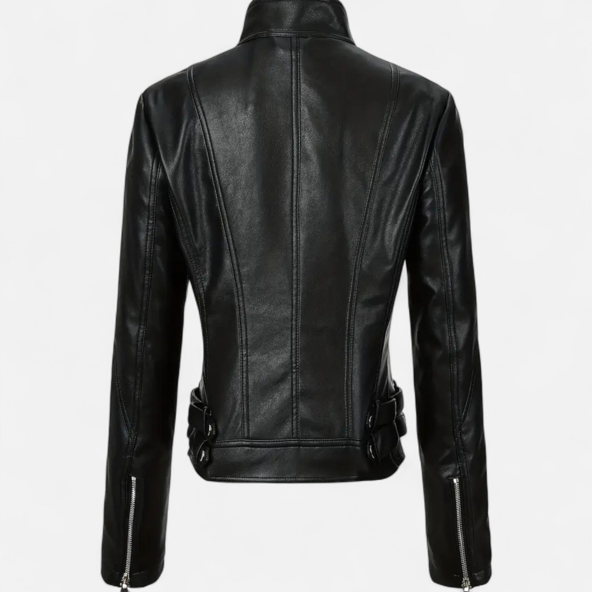 Zeyliah | Women’s Zip-Up Motorcycle Jacket