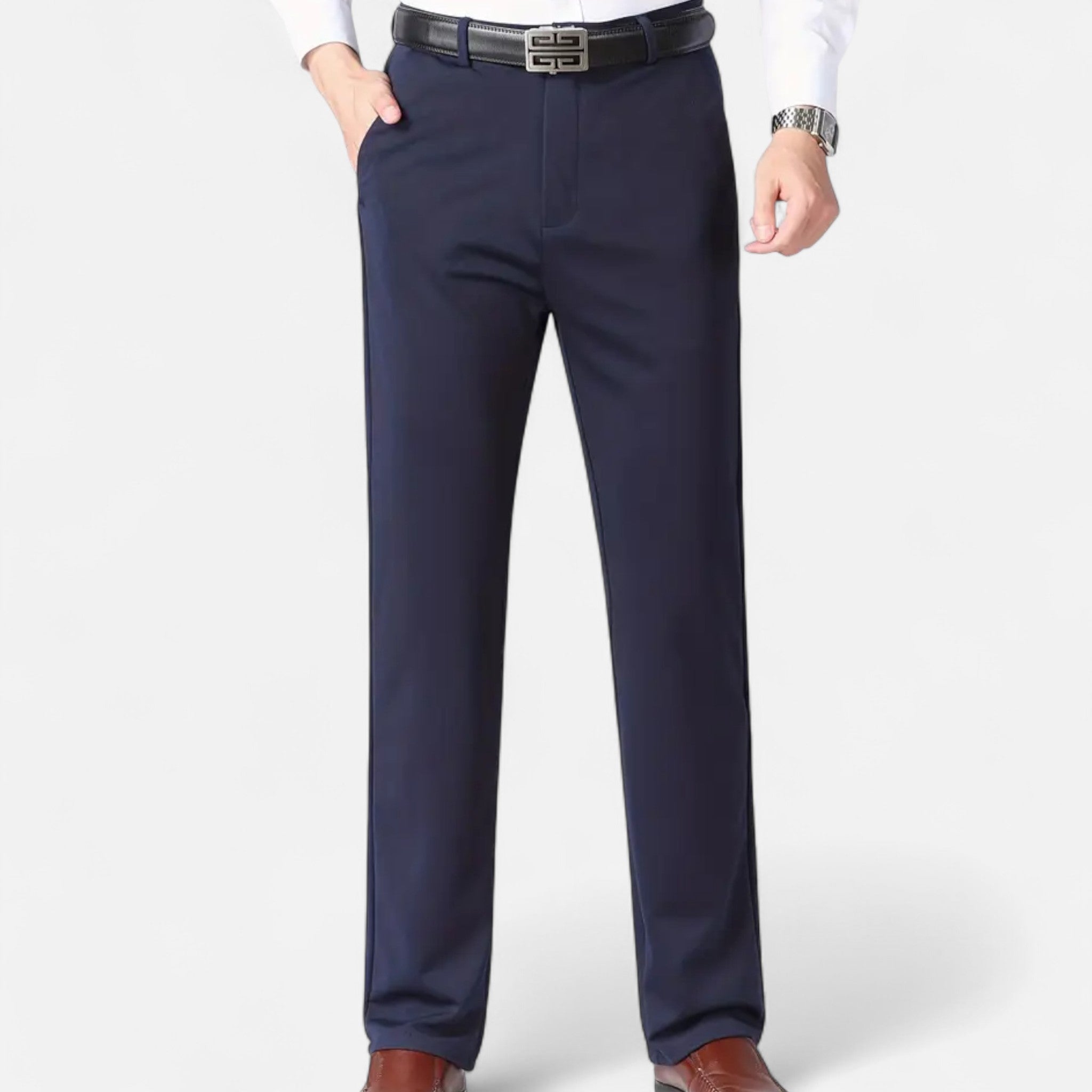 Zeyliah | Men’s Classic Stretch Dress Trousers