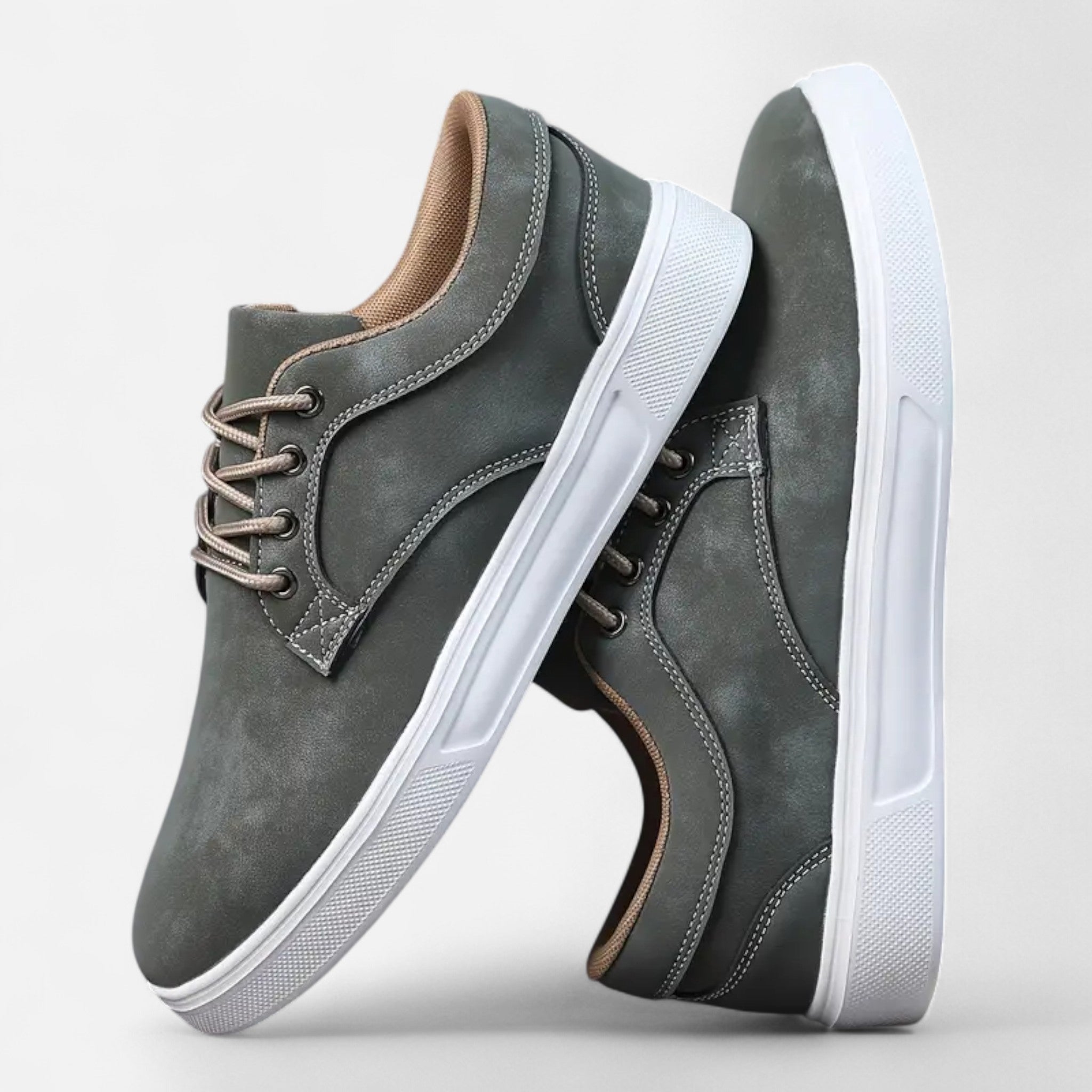 Zeyliah | Men’s Lace-Up Sneakers with EVA Sole