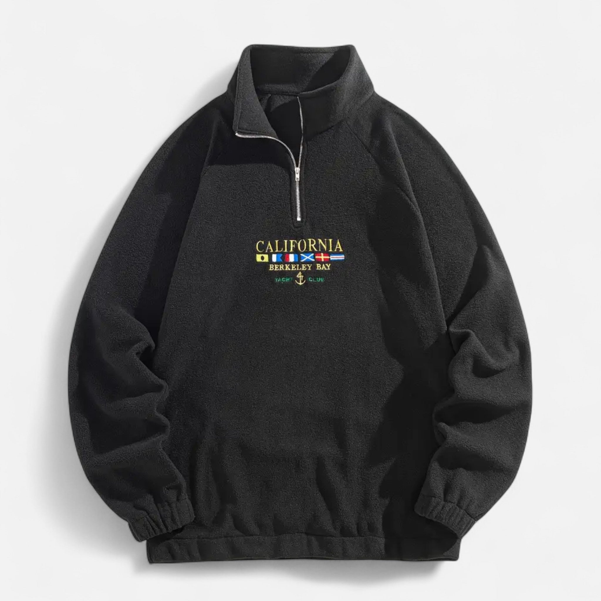 Zeyliah | Men’s Zip-Up Fleece Sweatshirt