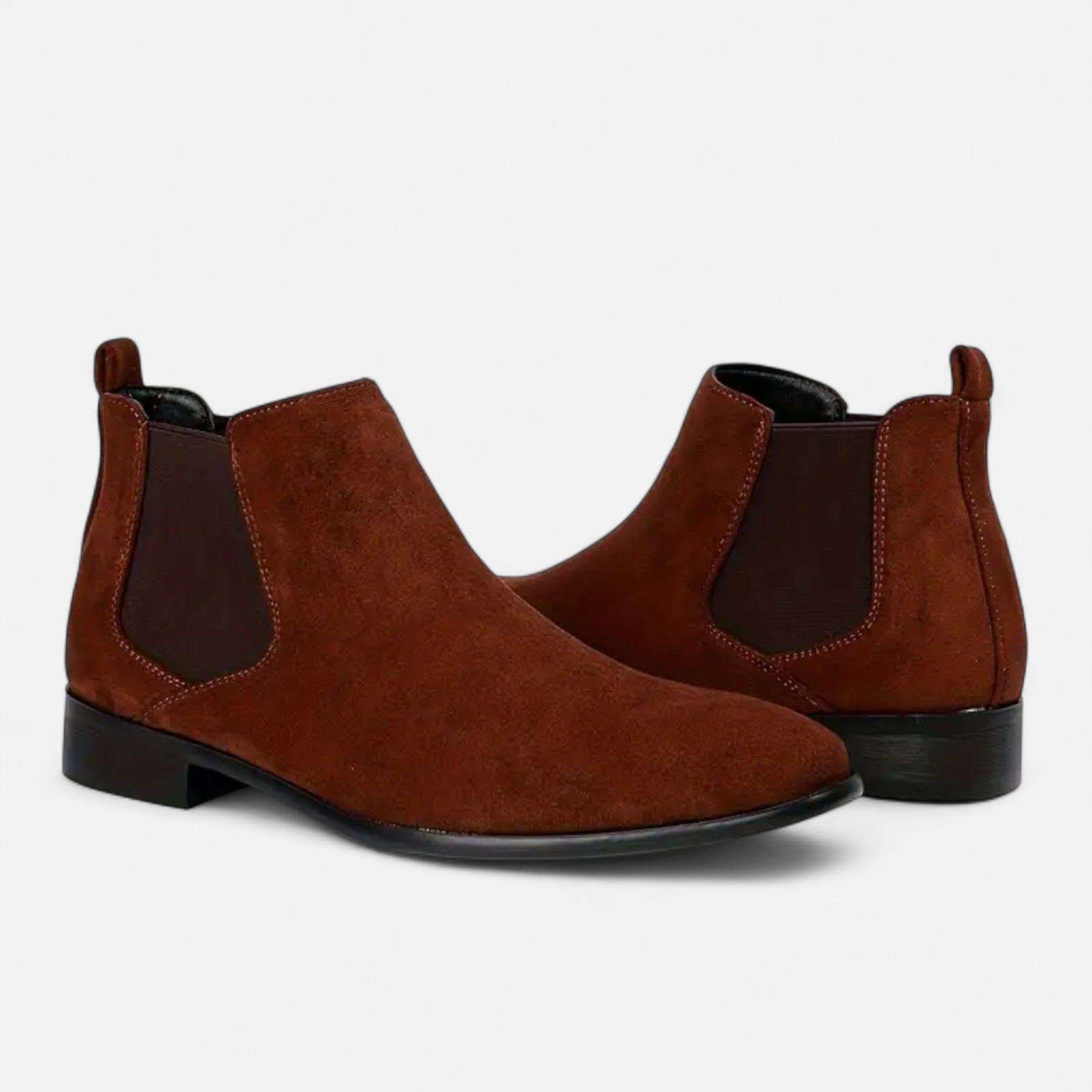 Zeyliah | Men’s Slip-On Ankle Boots with Non-Slip Sole