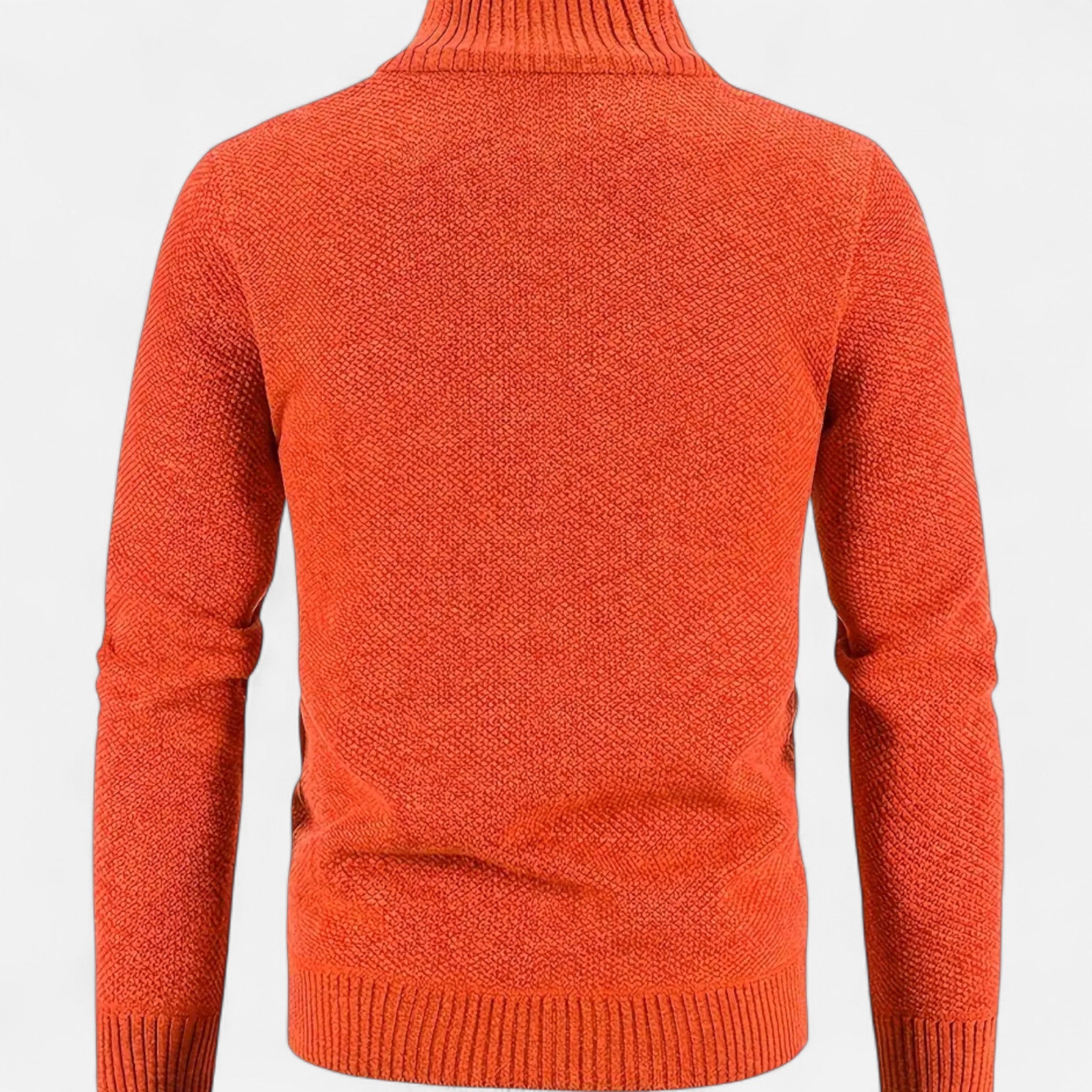 Zeyliah | Men’s Zip-Up Knit Sweater