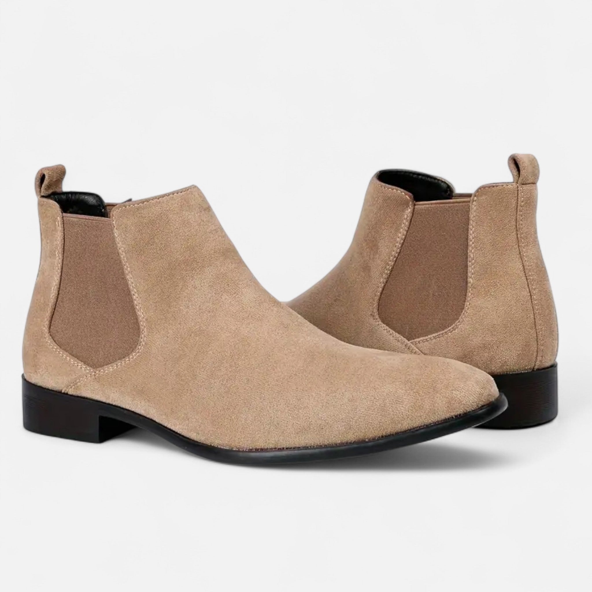 Zeyliah | Men’s Slip-On Ankle Boots with Non-Slip Sole