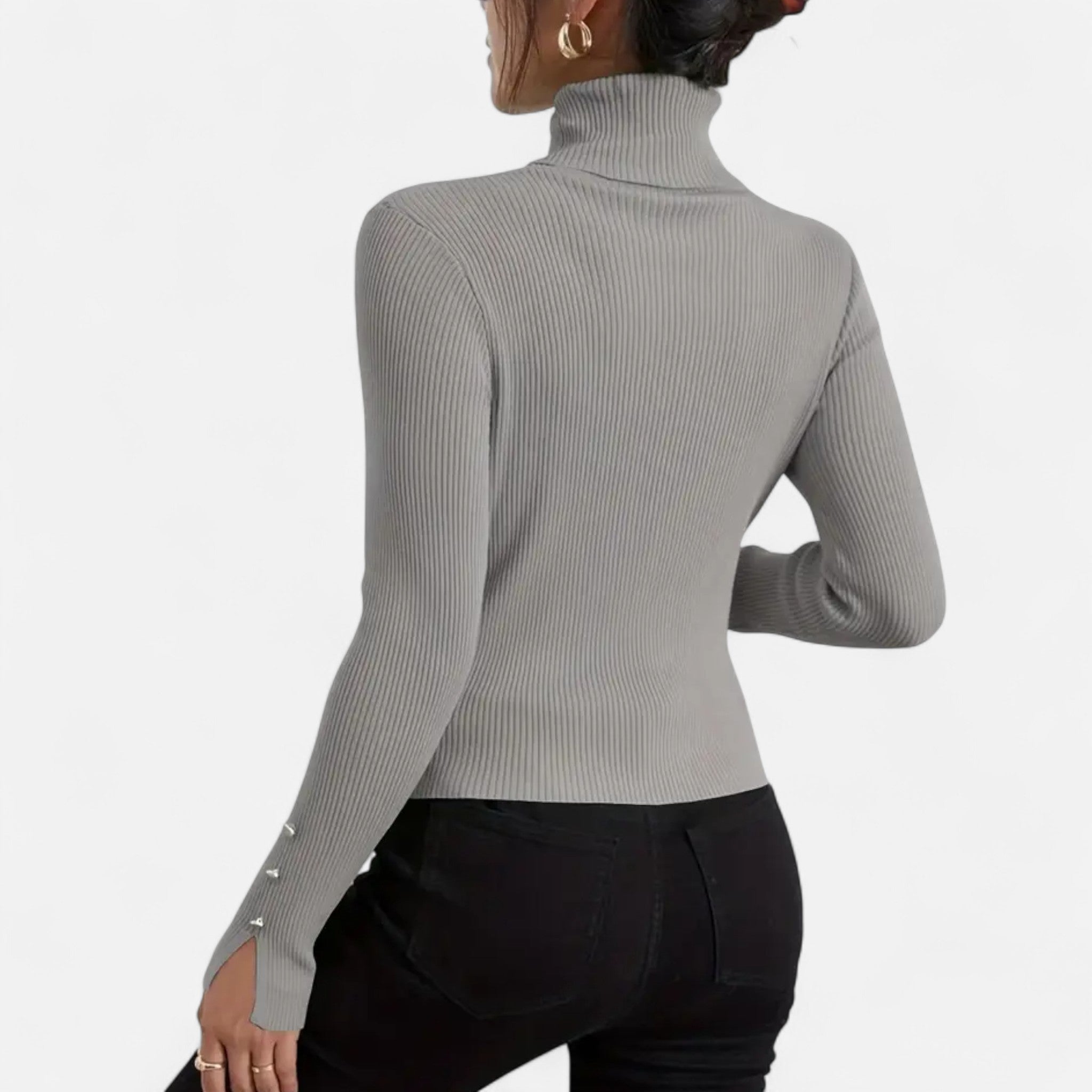 Zeyliah | Women’s Pullover Sweater with Turtleneck