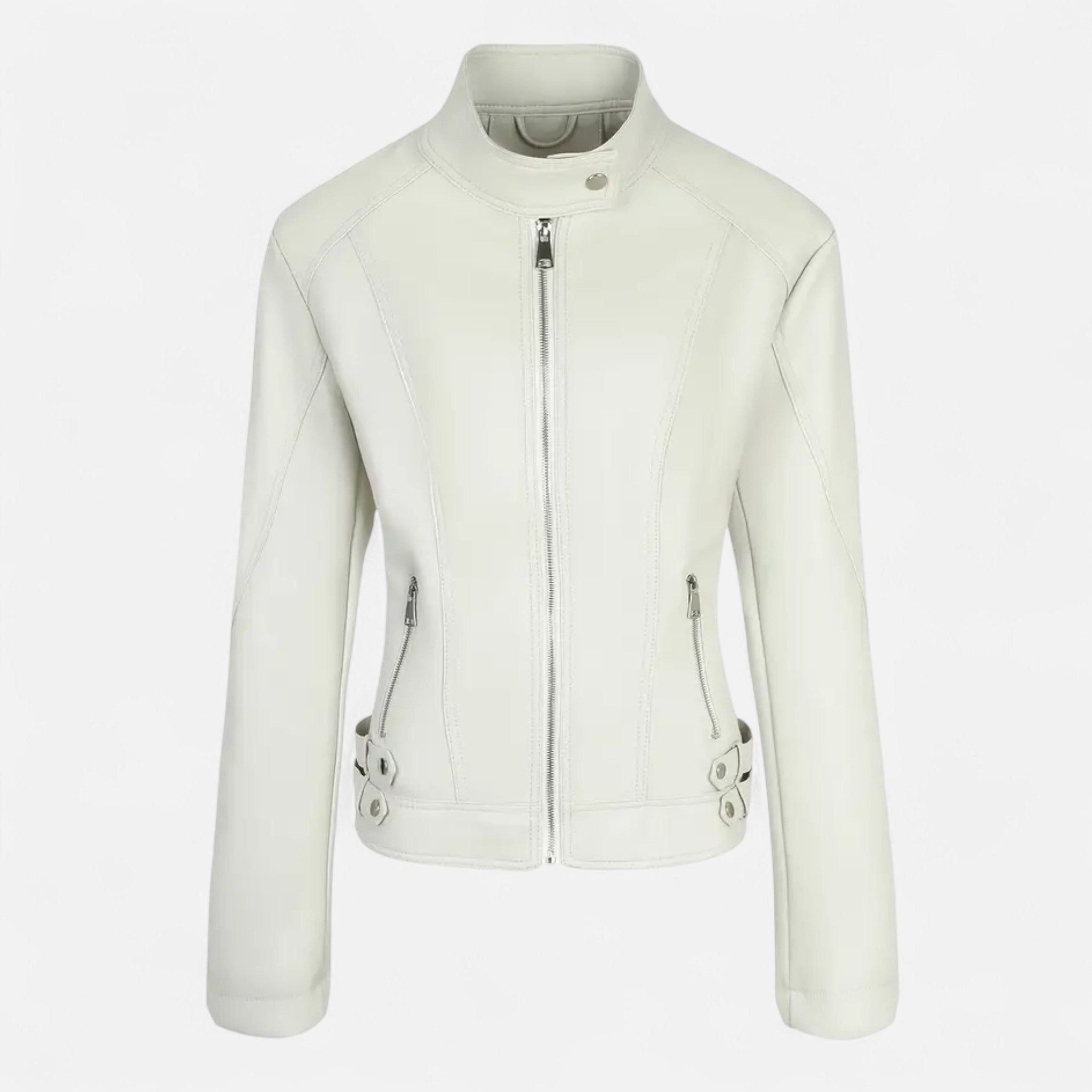 Zeyliah | Women’s Zip-Up Motorcycle Jacket