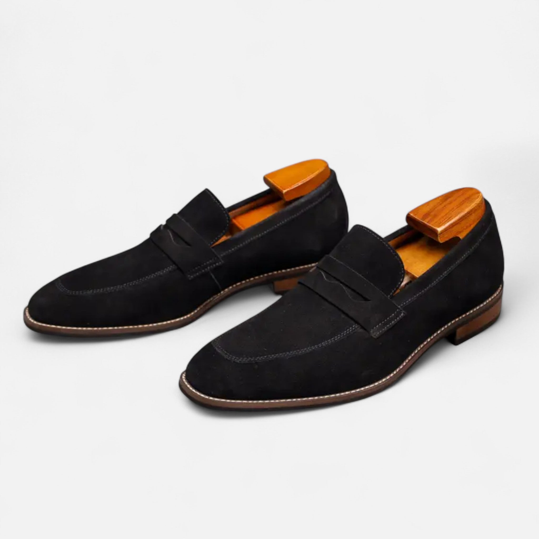 Zeyliah | Men’s Cowhide Slip-On Loafers