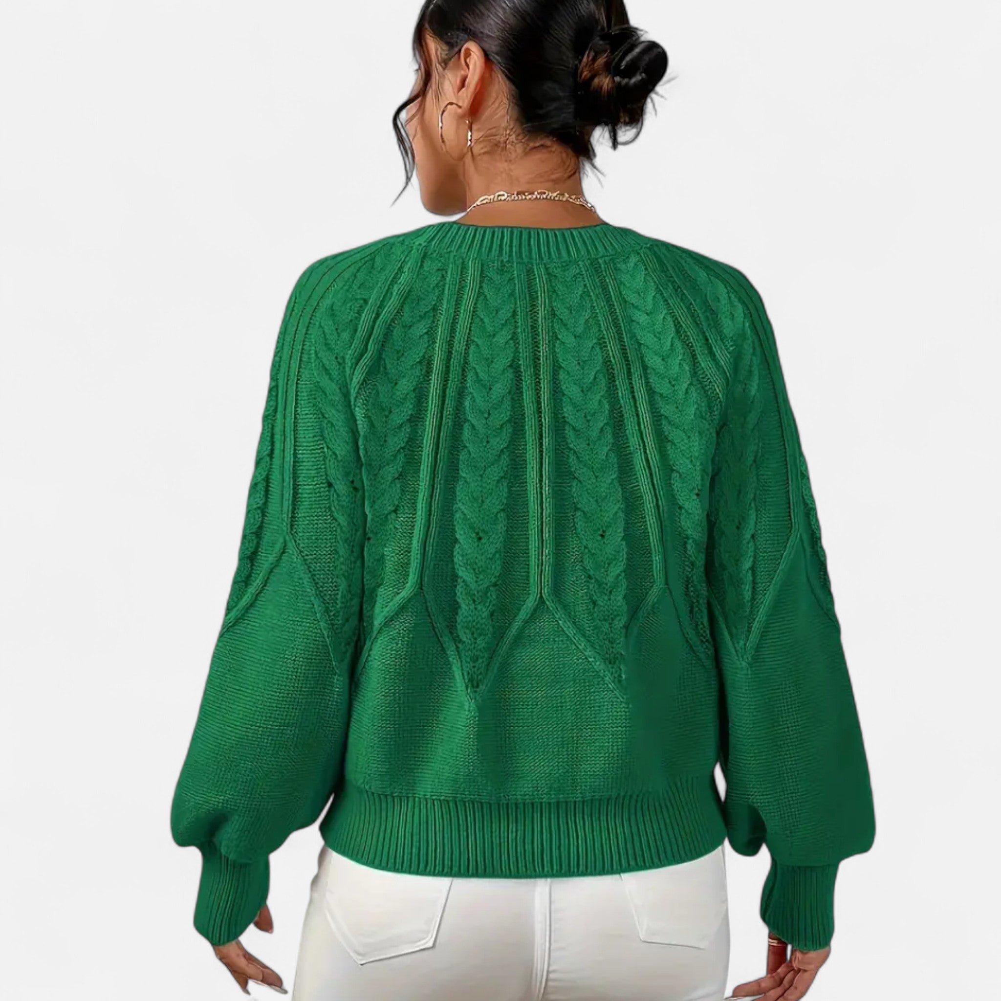 Zeyliah | Women’s Pullover Sweater with Round Neck