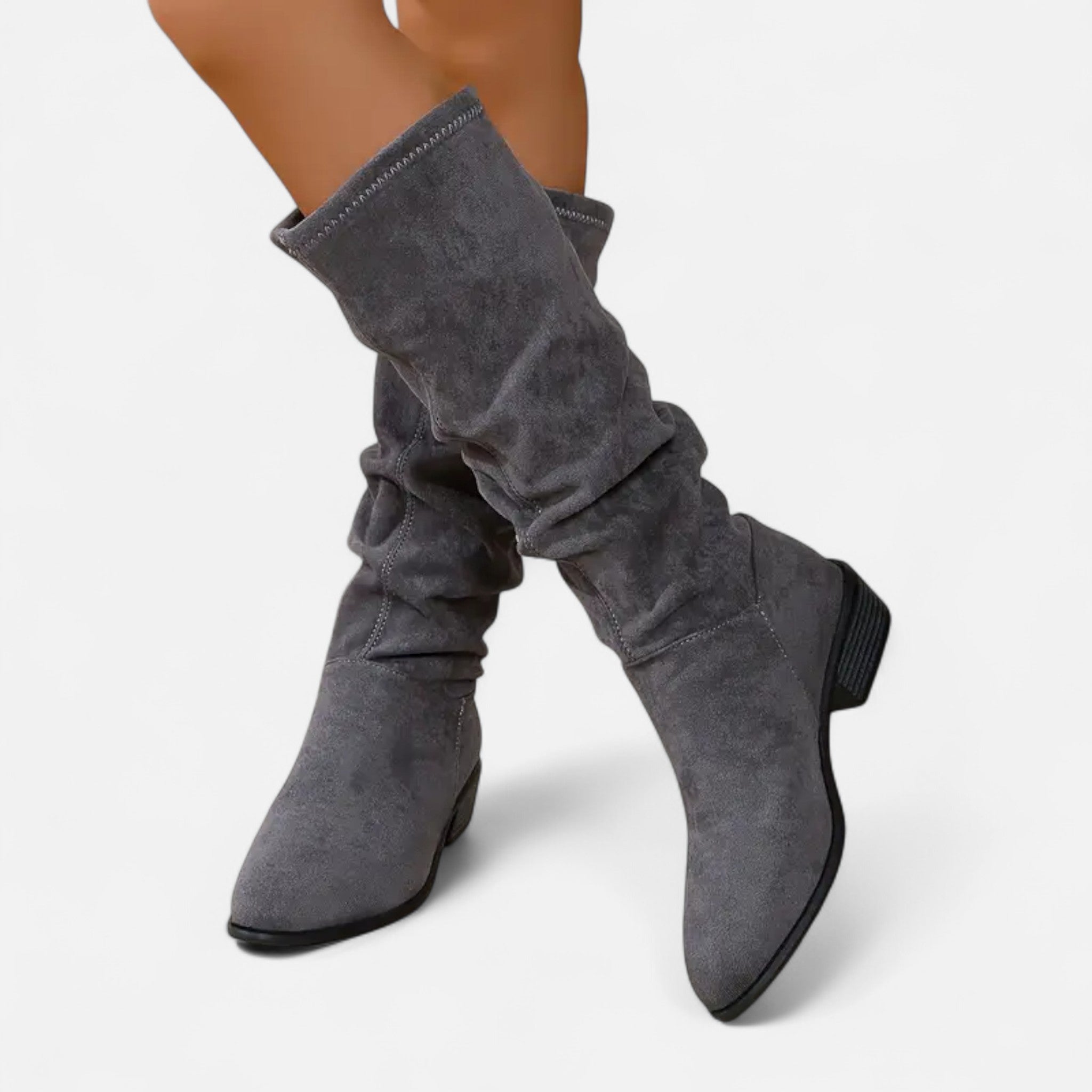 Zeyliah | Women’s Knee-High Block Heel Boots