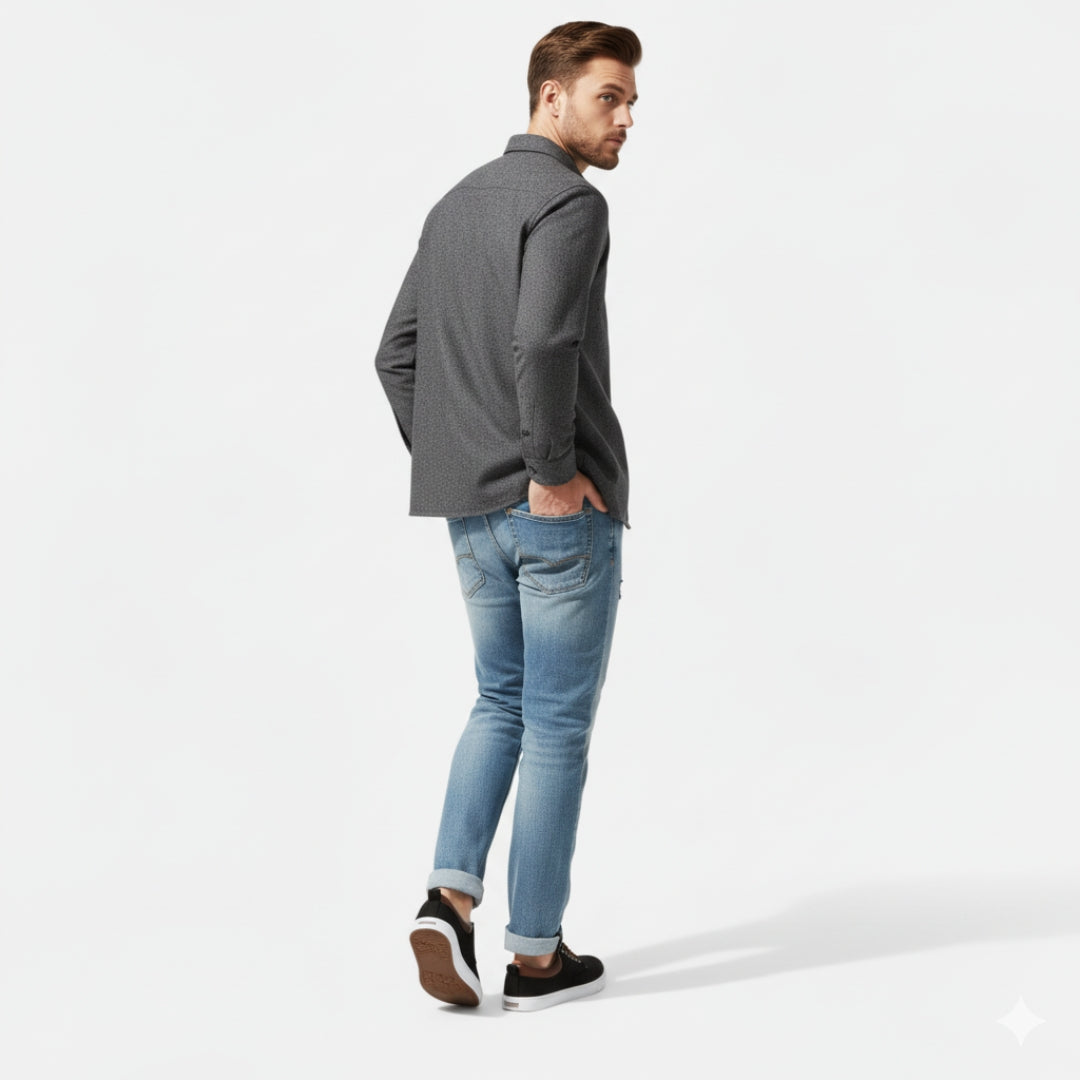 Zeyliah | Men’s Low-Top Canvas Sneakers with Non-Slip Sole