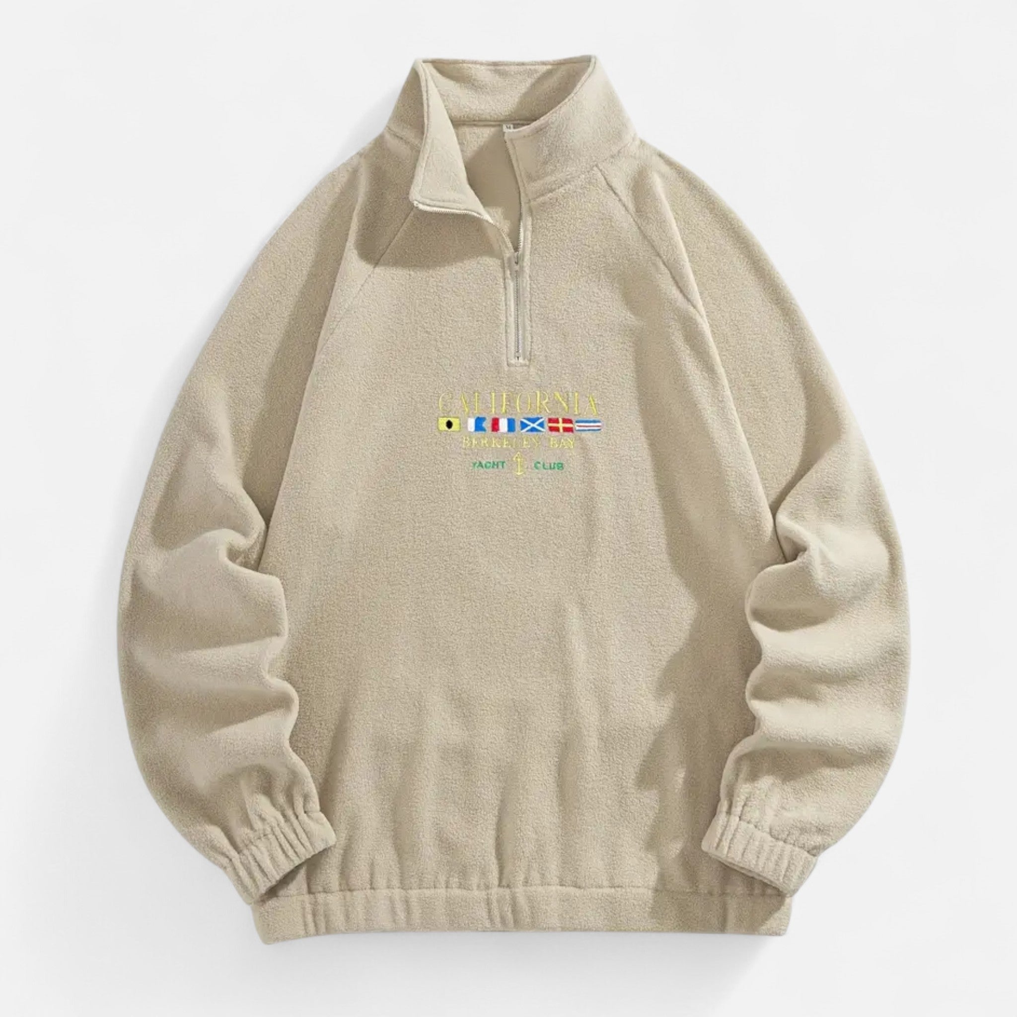 Zeyliah | Men’s Zip-Up Fleece Sweatshirt