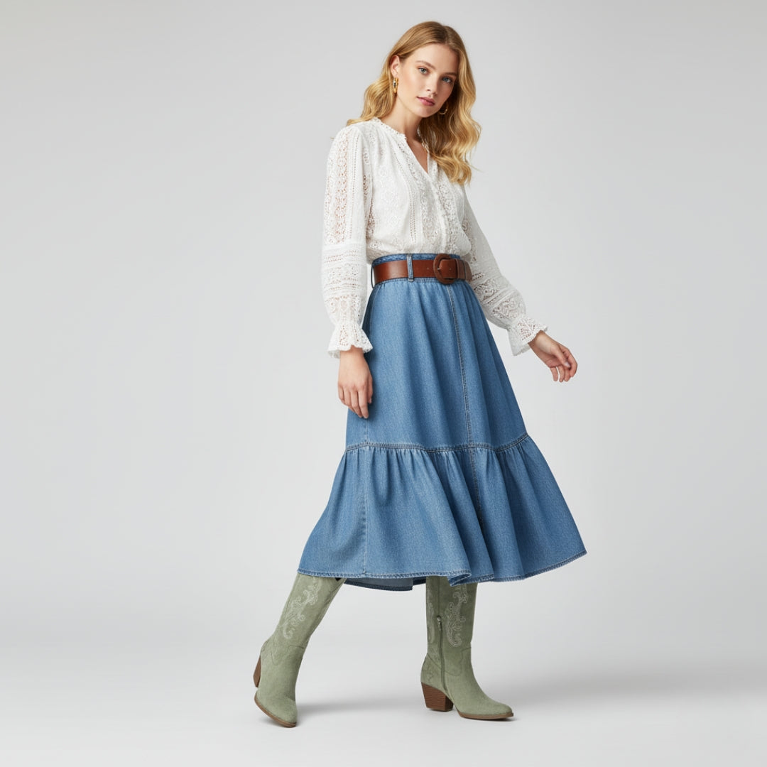 Zeyliah | Women’s Cowboy Boots with Pointed Toe