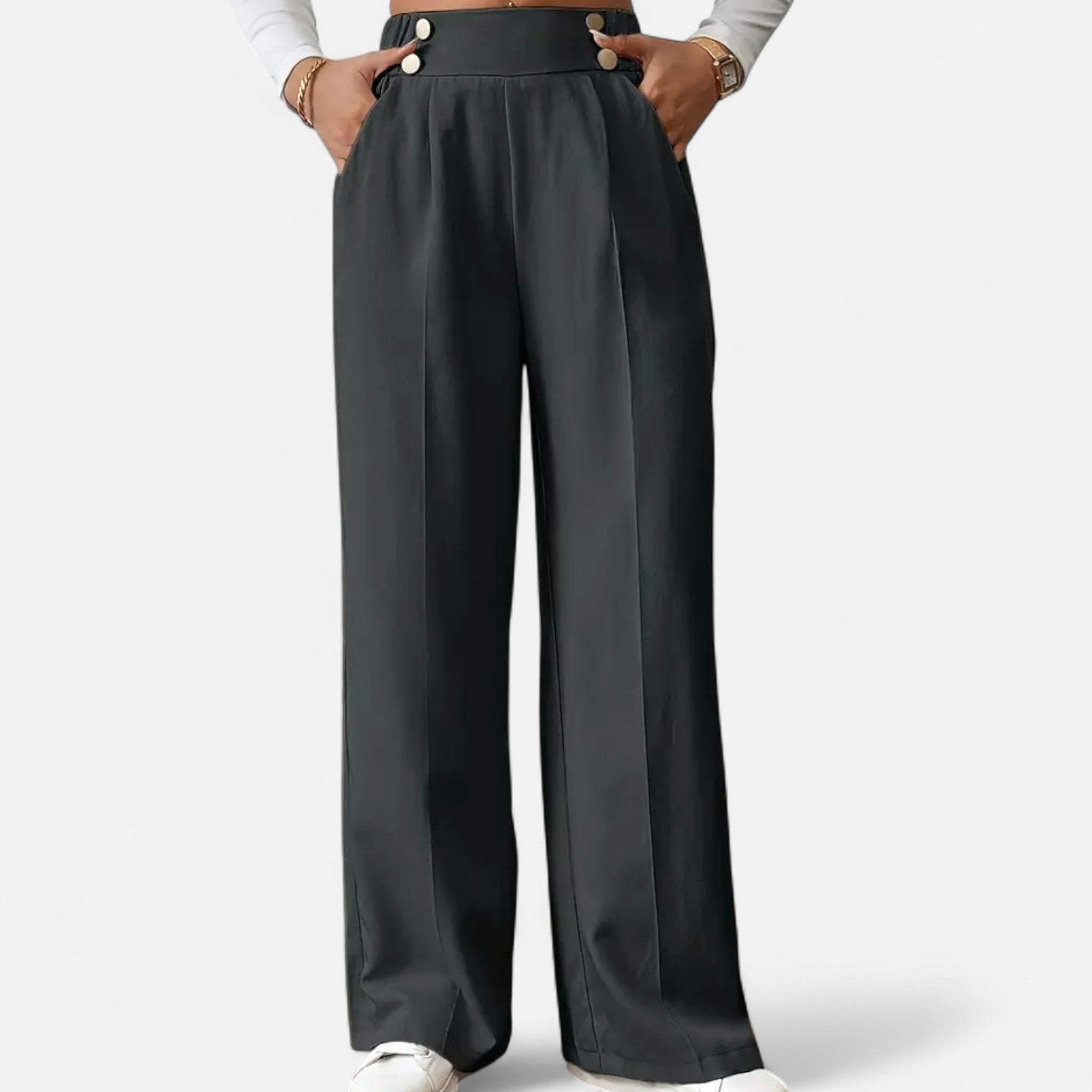 Zeyliah | Women’s High-Waist Wide-Leg Pants