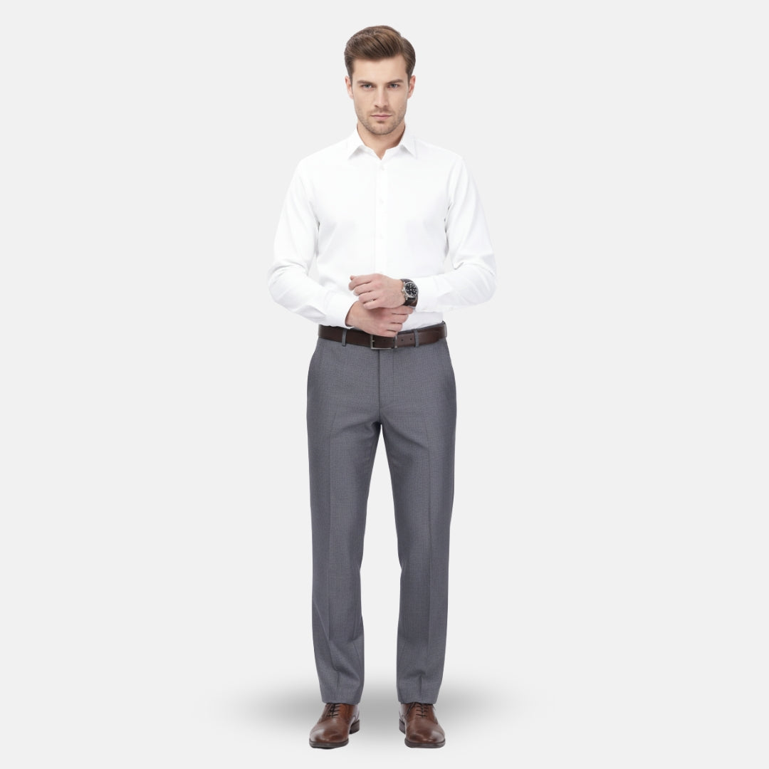 Zeyliah | Men’s Classic Solid Dress Trousers
