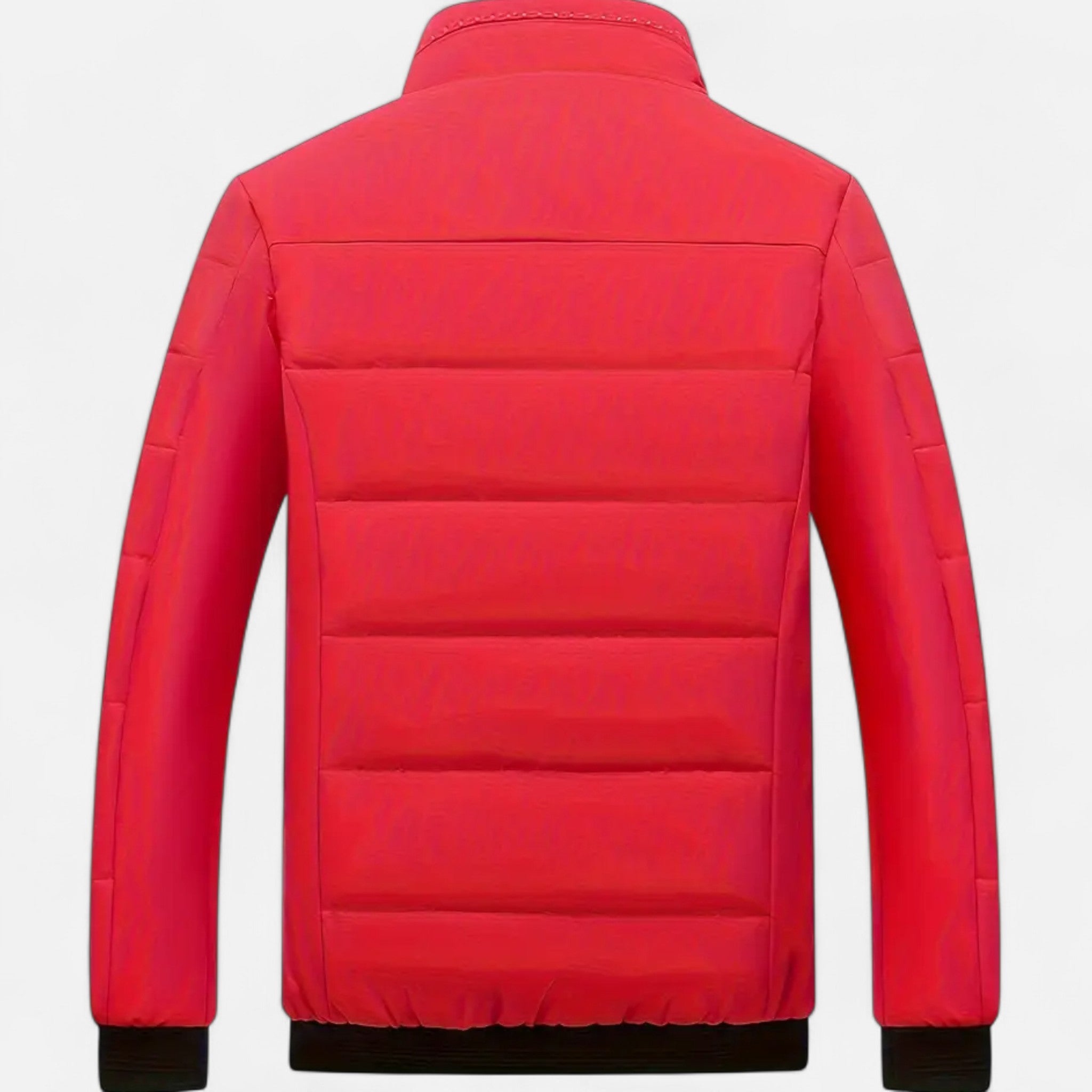 Zeyliah | Men’s Polyester Jacket with Stand Collar