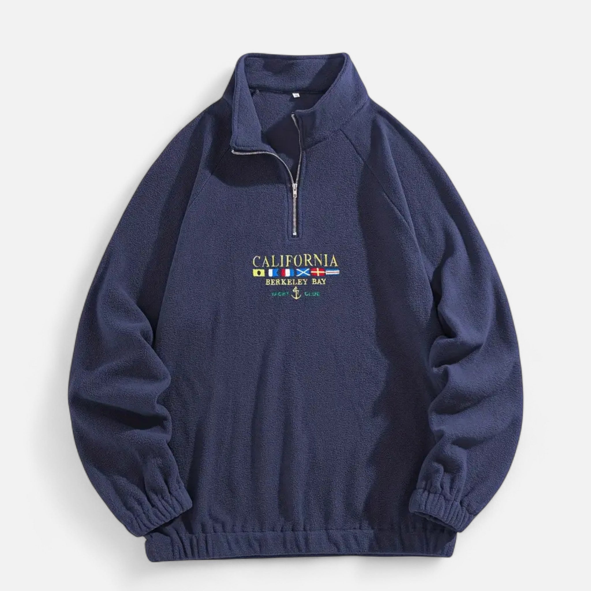 Zeyliah | Men’s Zip-Up Fleece Sweatshirt